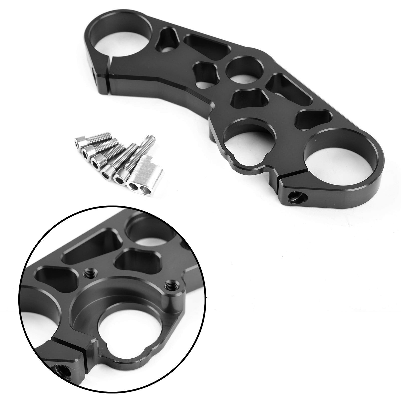 SUZUKI GSXR 600 750 1000 abaissement de la pince supérieure supérieure avant de l'arbre triple