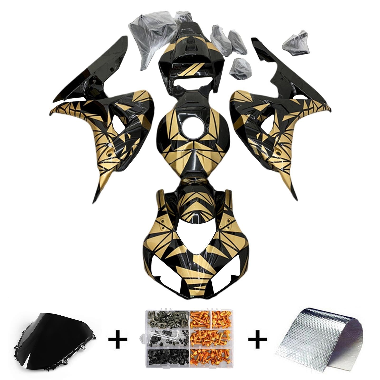 2006-2007 Honda CBR1000RR Fairing Kit Bodywork Plastic ABS