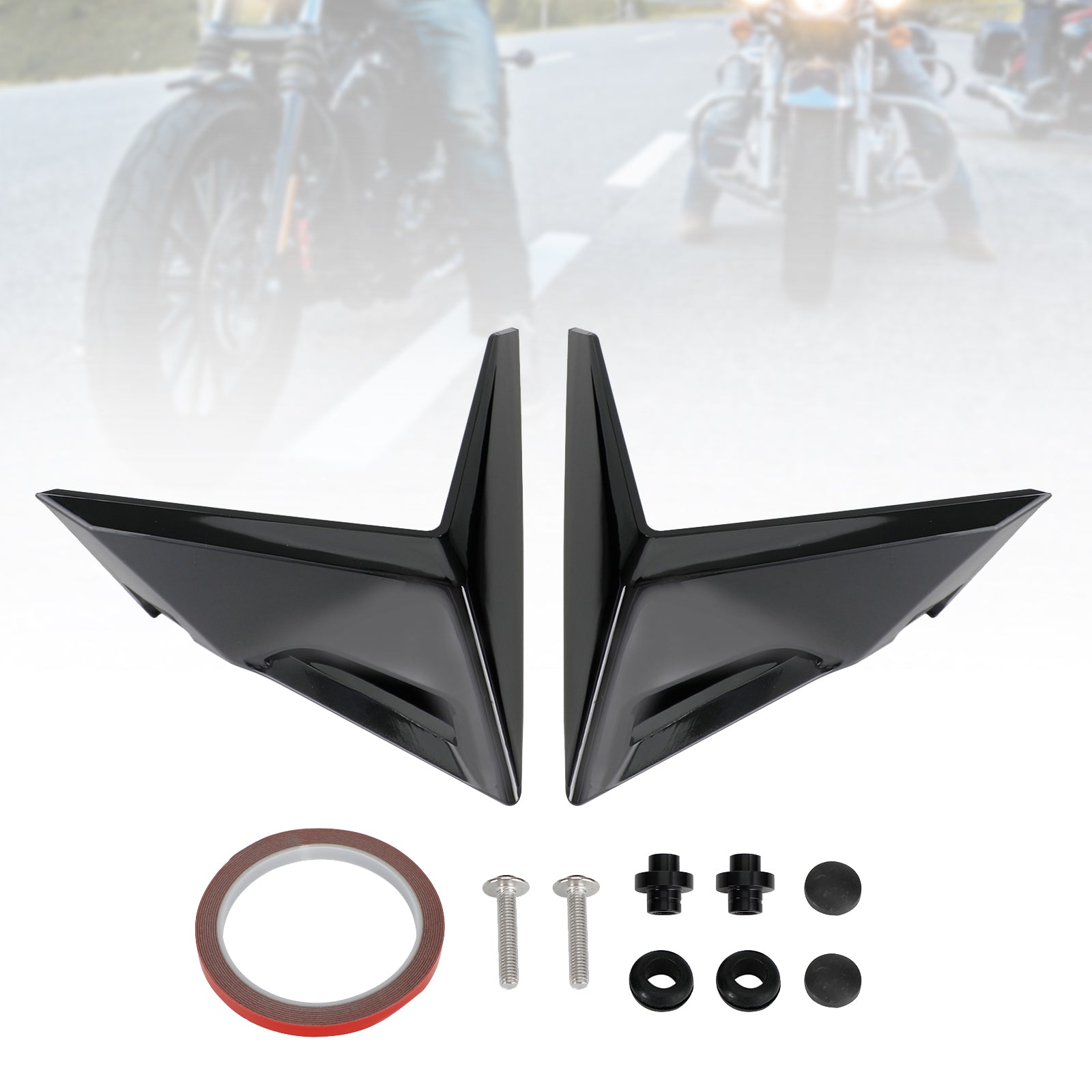 Honda Forza 750 2021-2022 Bovenkuip Zijvleugeldeflector Winglets