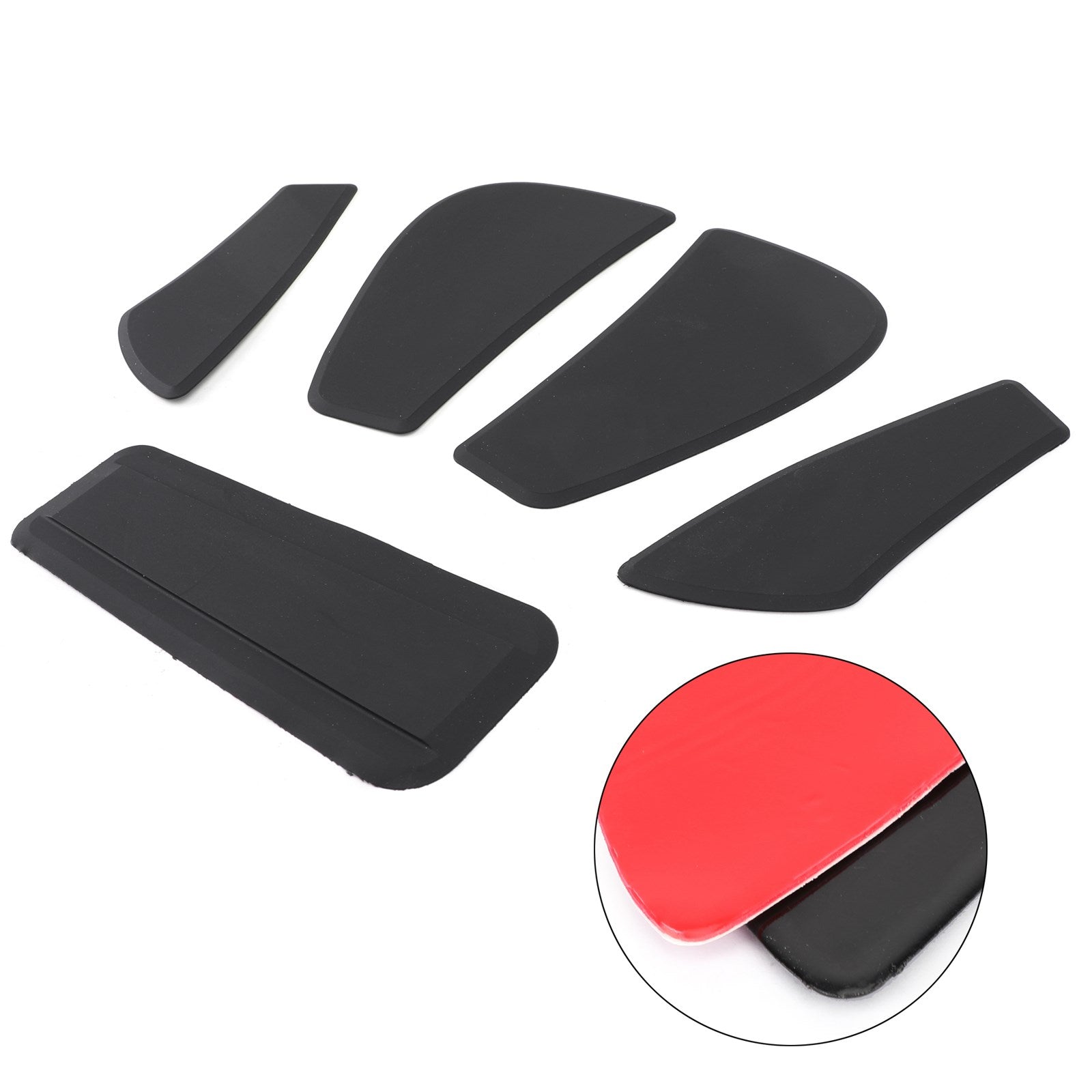 5x side Tankpad Fuel Tank Protector Fit for BMW R1200rt LC 2013-2019 Gummi generisk