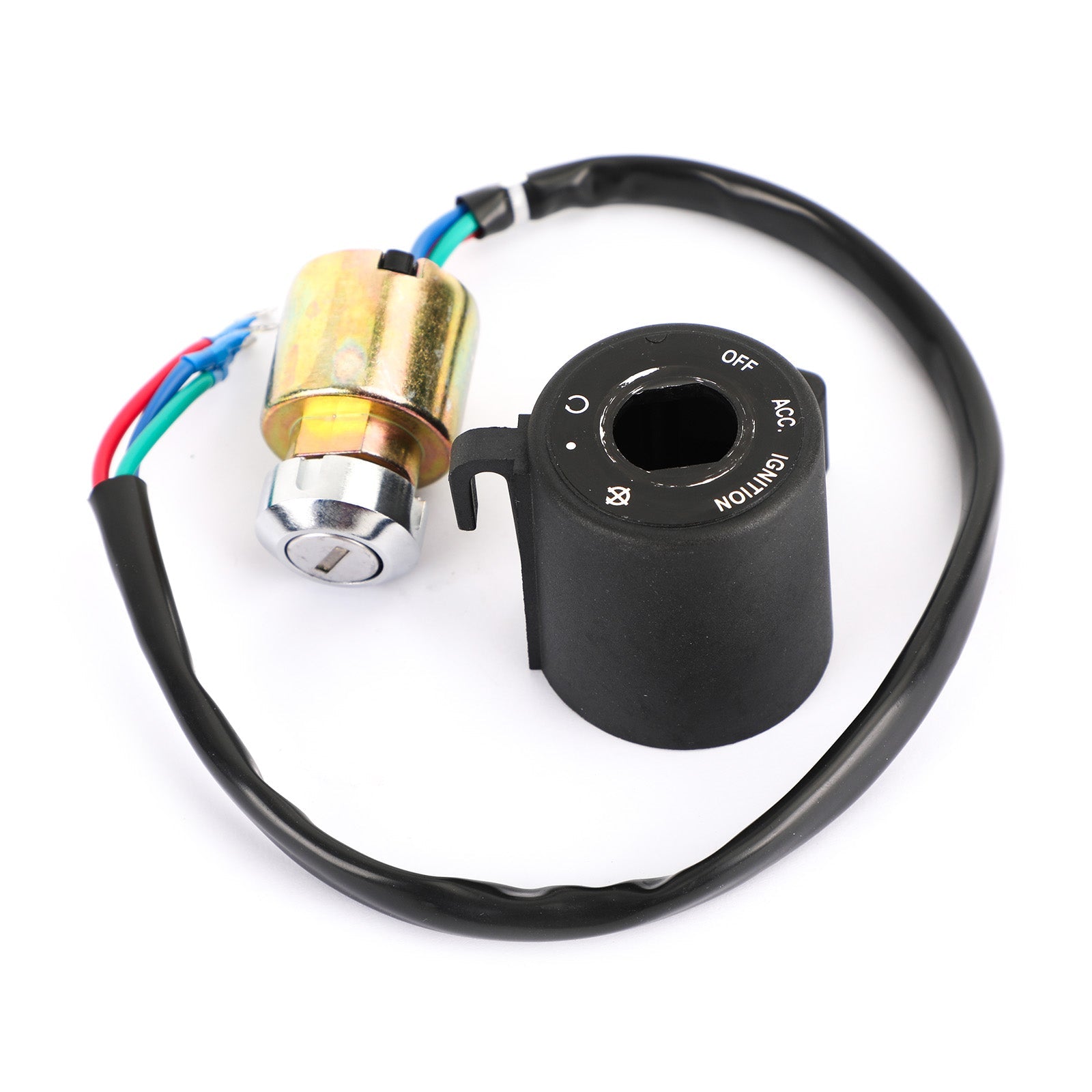 Tändningslås & Bakboxlås för Sport Super Glide Low Rider FXR FXL 91-94 Generisk