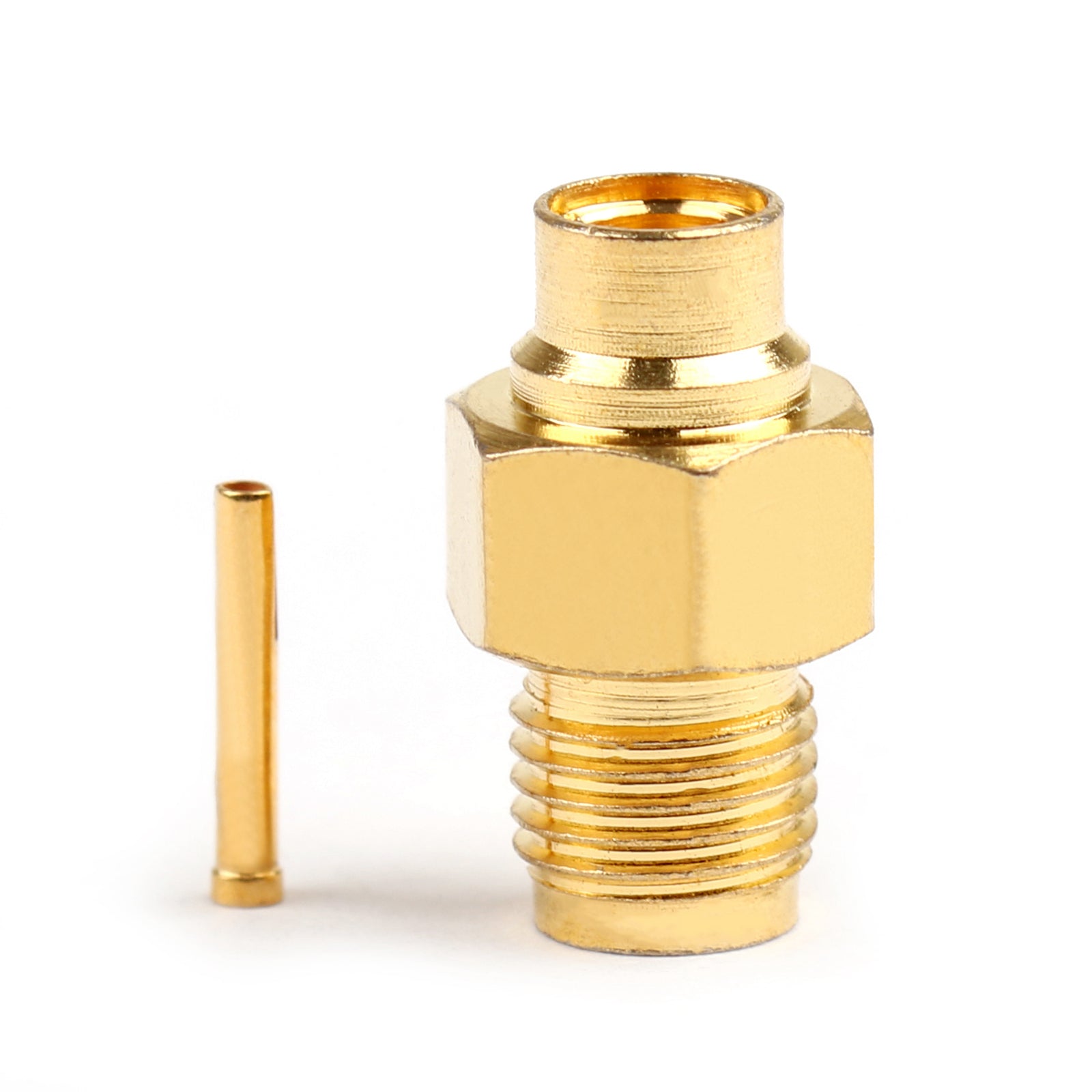 10 ks SMA samica jack spájkovacie pre polotuhý RG402 0.141" Káblový RF konektor