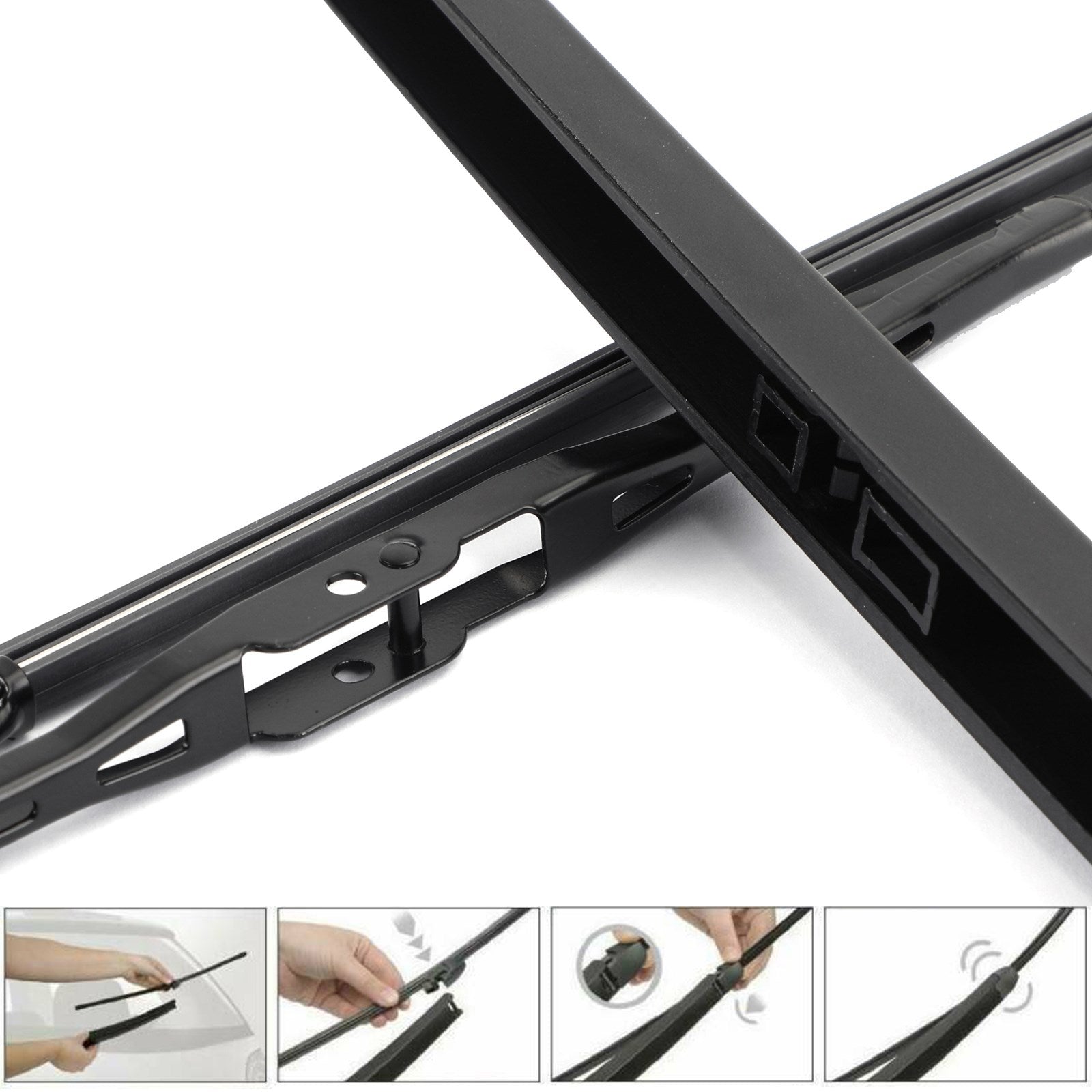 Bakvinduet vindusviskerarmblad for Audi A6 (4f C6) Avant Allroad Generic