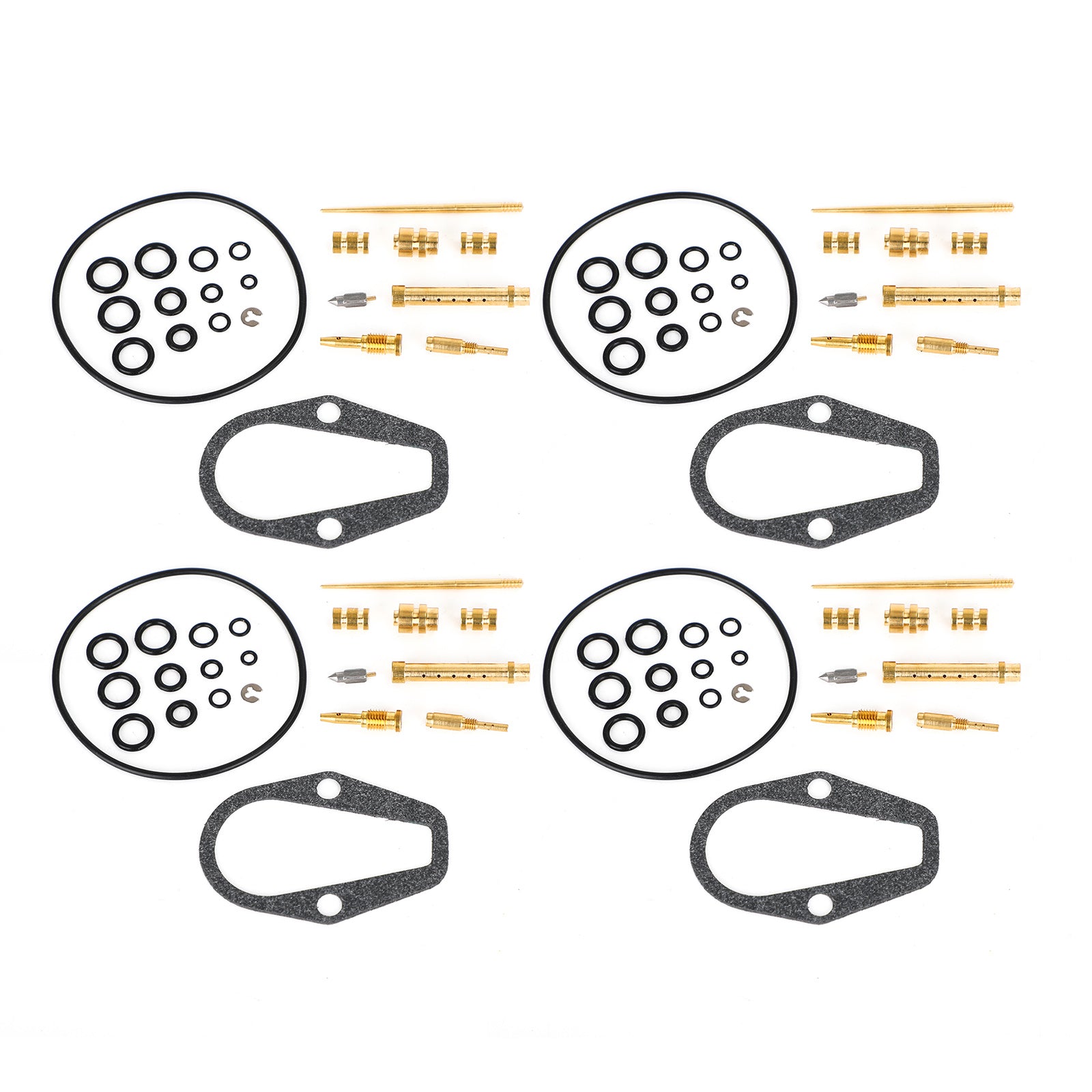 Honda CB500 CB500K Four 1971-1973 CB550K 1975-1976 Förgasare Carb Rebuild Kit 16010-323-315 Generic