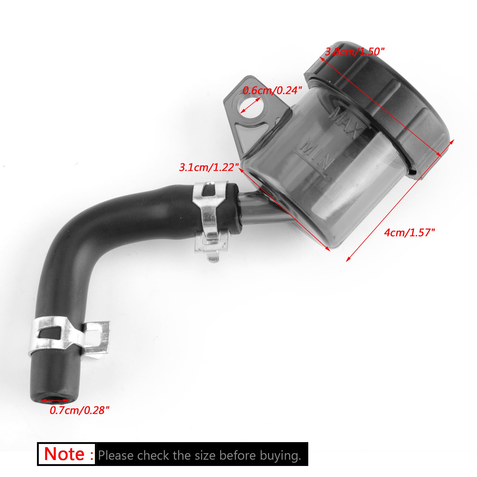 Universele Moto Achterrem Koppeling Hoofdcilinder Vloeistofreservoir Olietankdop