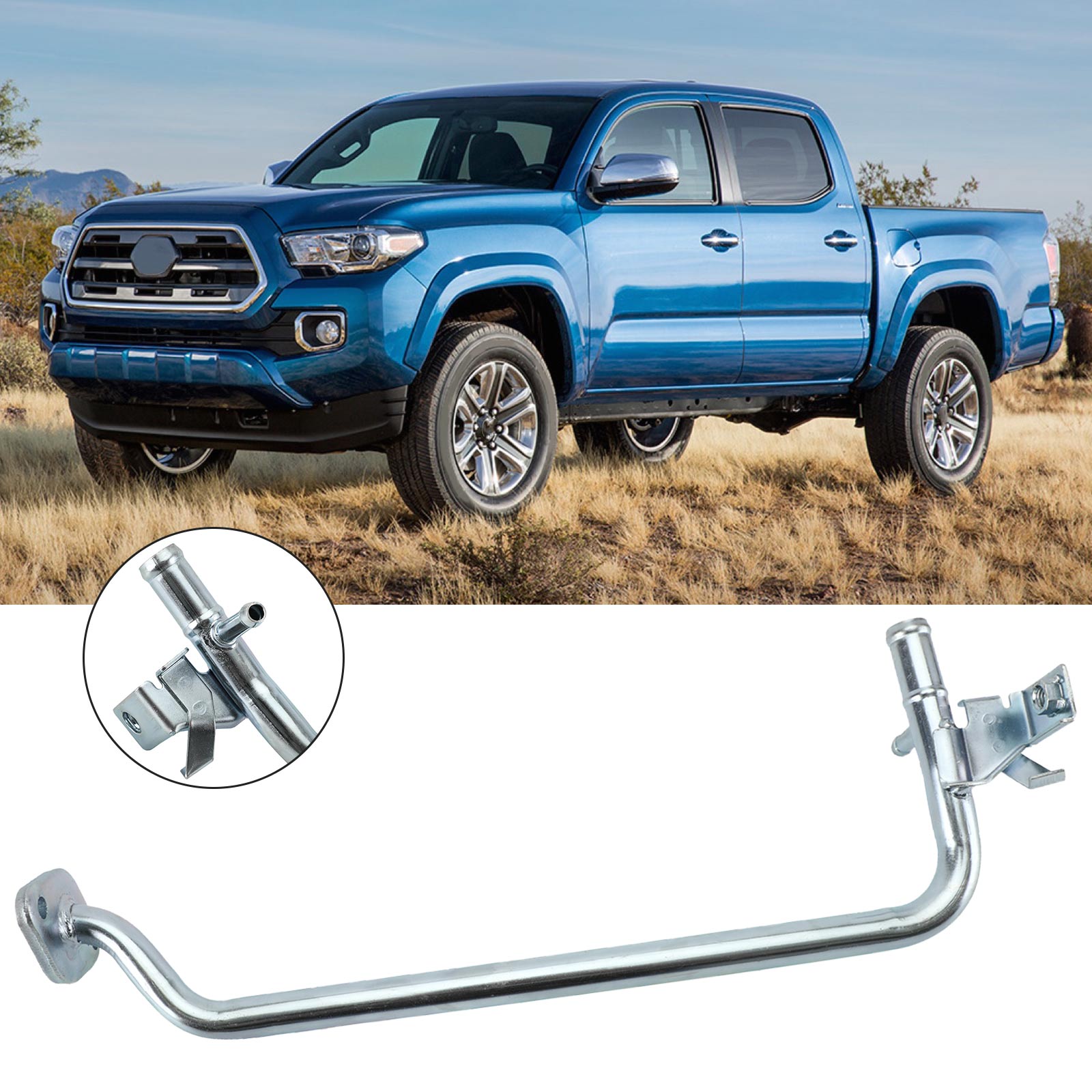 Kylvätske bypassrör 16268-75130 för Toyota Hilux TGN16 2.7L 2TRFE bensin