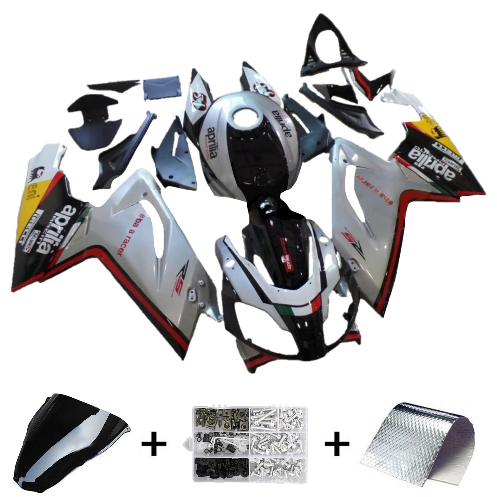 2006-2011 Aprilia RS125 Fairing Kit Bodywork ABS de plástico