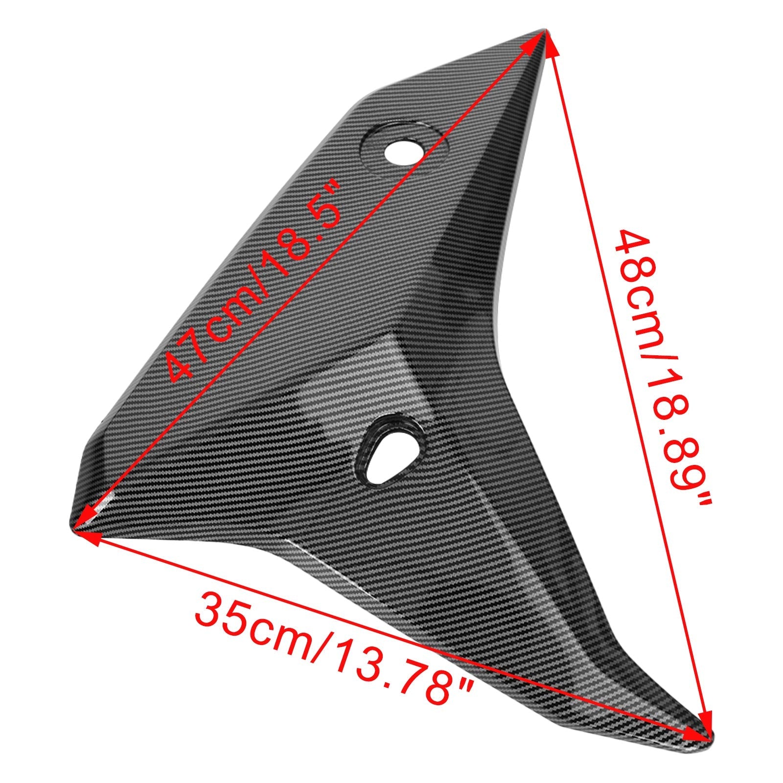 2018-2020 YAMAHA tracer 900 GT Radiator Side Cover Fairing Panels