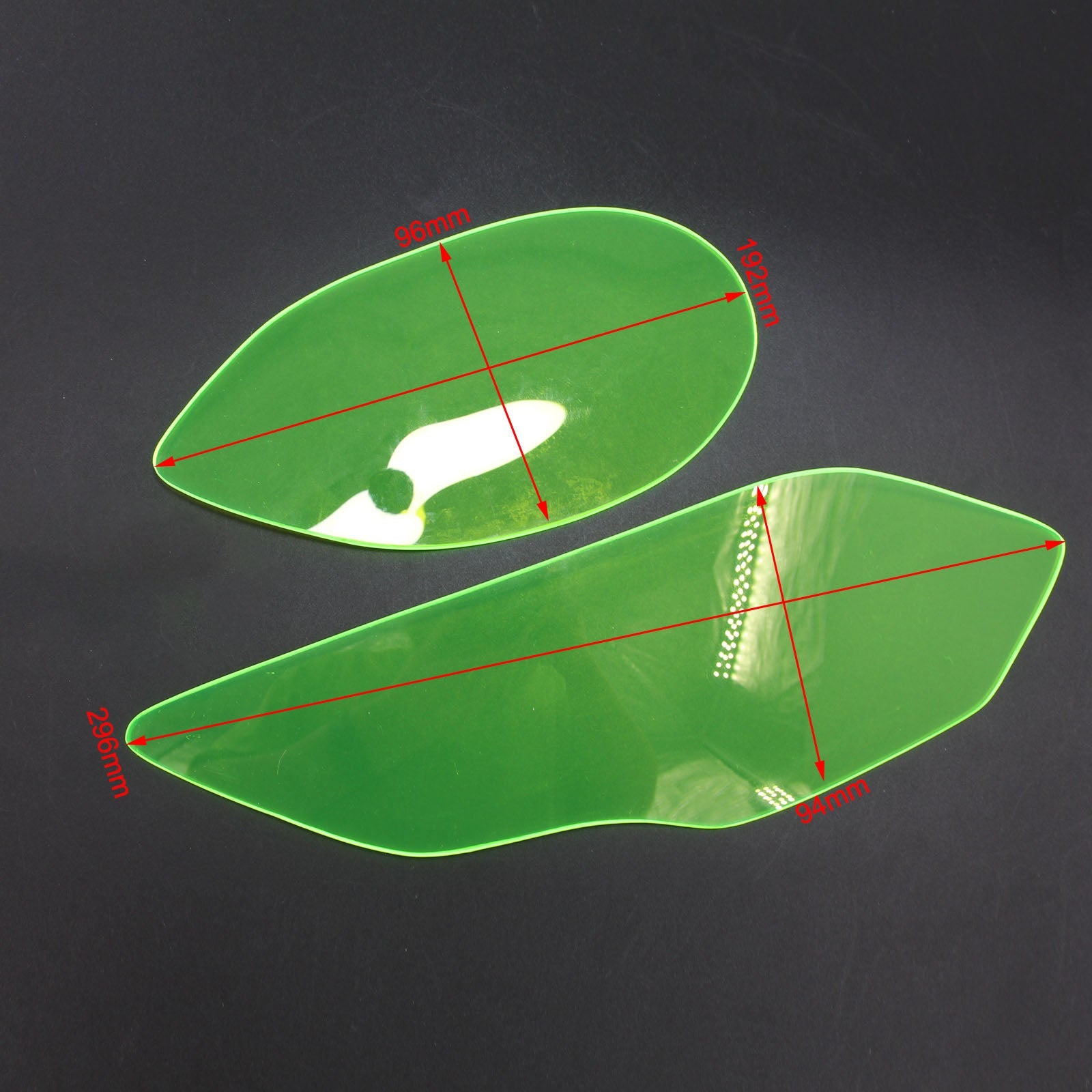 Lente de lámpara delantera protección de lente de faro apto para Bmw S1000Rr 2015-2018 humo genérico