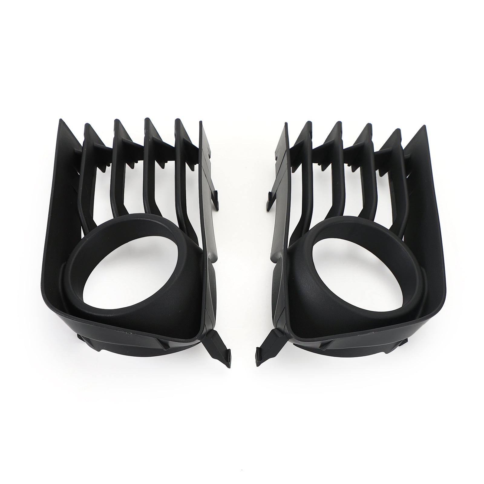 2pcs Bumper Fog Light Grille Grill Tink Tink Tink Fit Toyota Prius 2004-2009 05 06 07 08 Čierna čierna