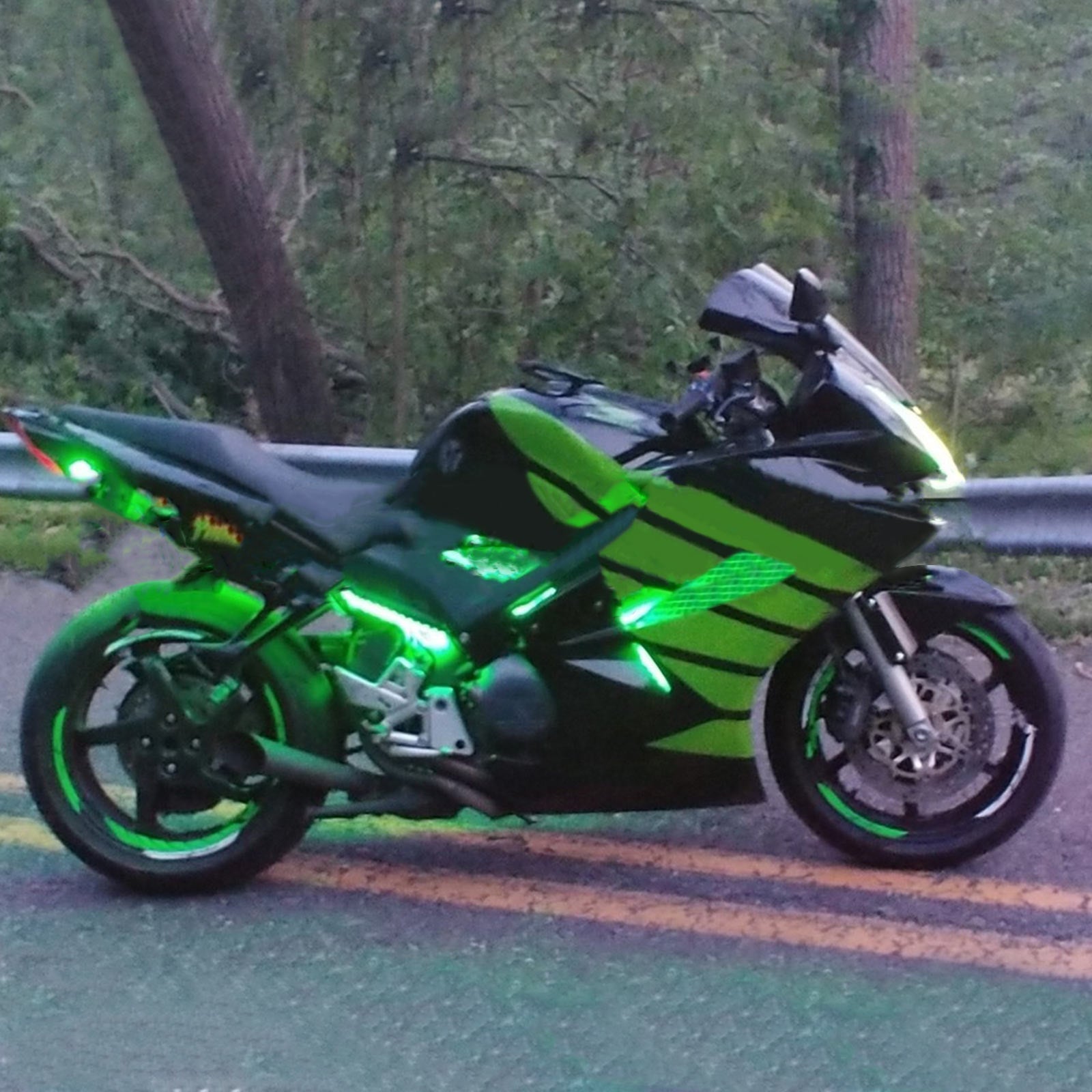 2002-2012 Honda VFR800 Injection ABS Cares de carrosserie en plastique 003 # # 3