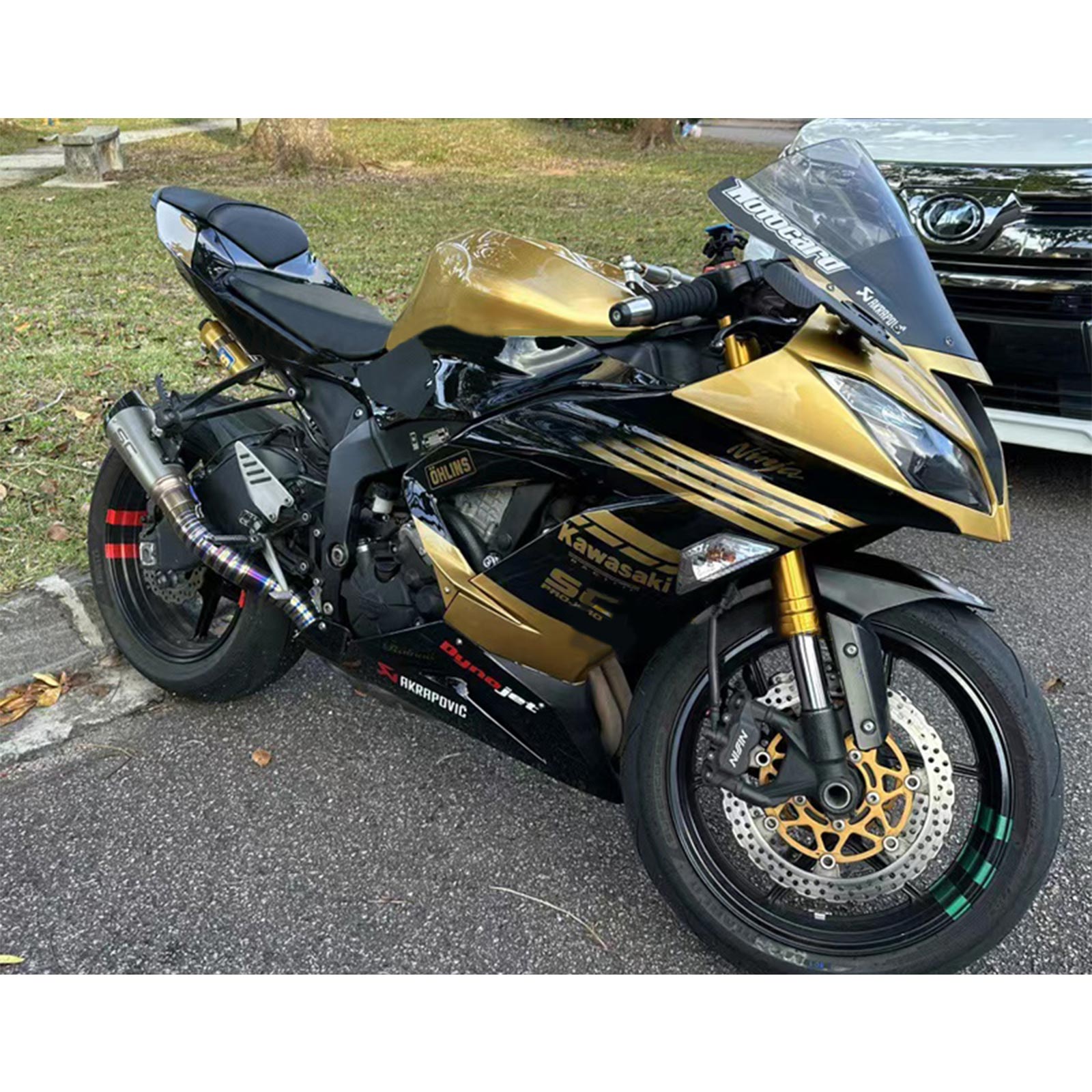 2013-2018 Kawasaki ZX6R 636 kuipset carrosserie kunststof ABS