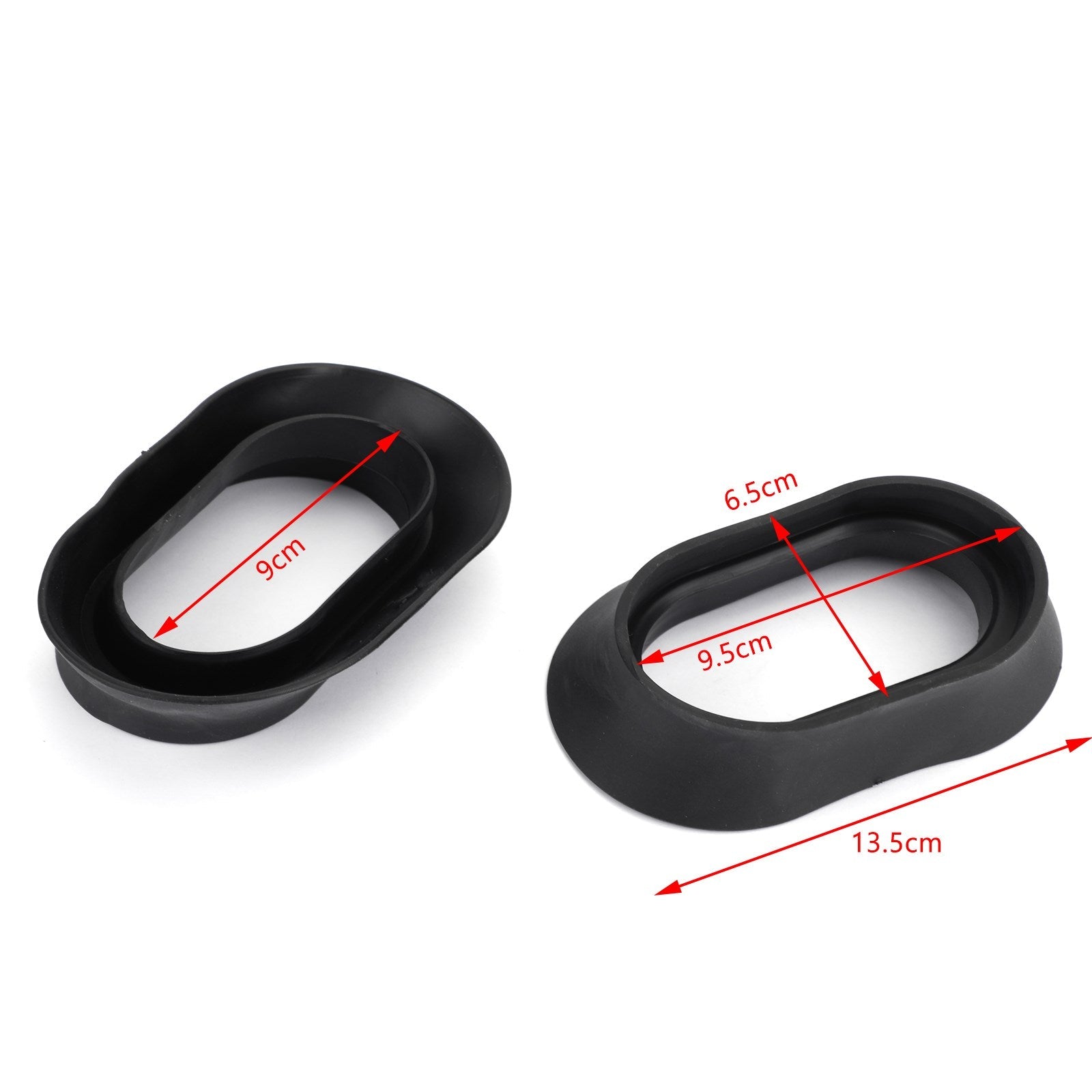 Luftintagkanal gummistövlar passar för Suzuki GSXR GSX-R 600 750 94433-29G00 Generisk