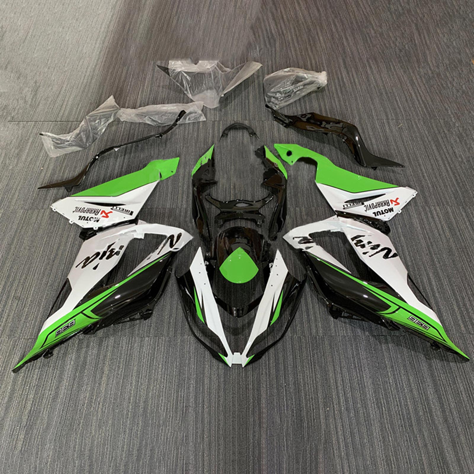 2013-2018 KAWASAKI ZX6R 636 Kit de carénage Bodywork Plastic Abs