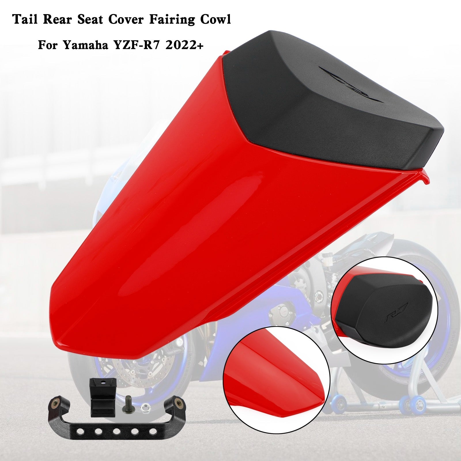 2022-2023 YAMAHA YZF-R7 YZF R7 zadné sedadlo Cover Cover COWL COWL