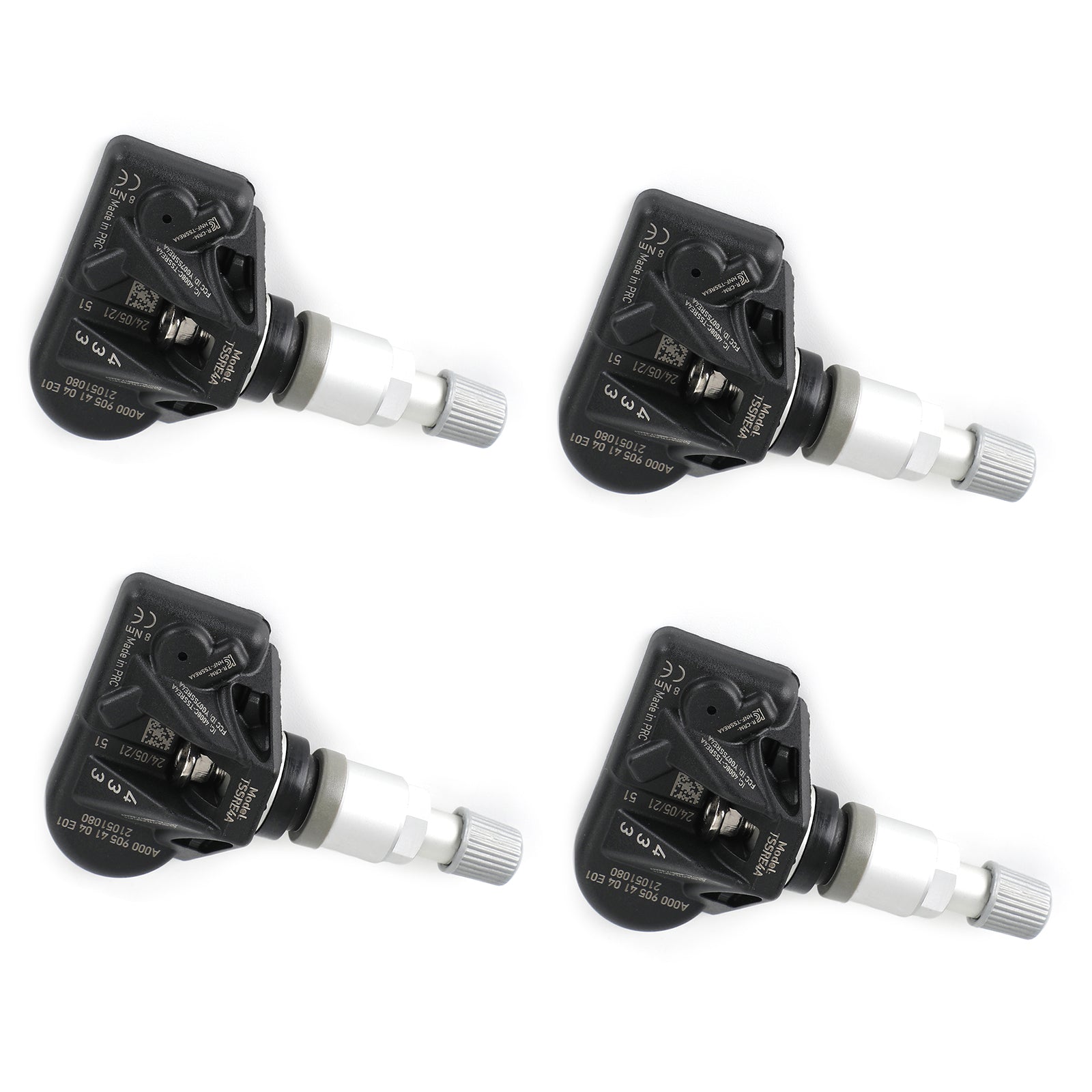 4x Däcktryckssensorer TPMS A0009054104 För Mercedes-Benz W167 W177 & & CLA & W177 A-klass & W247 B-klass GLA GLB
