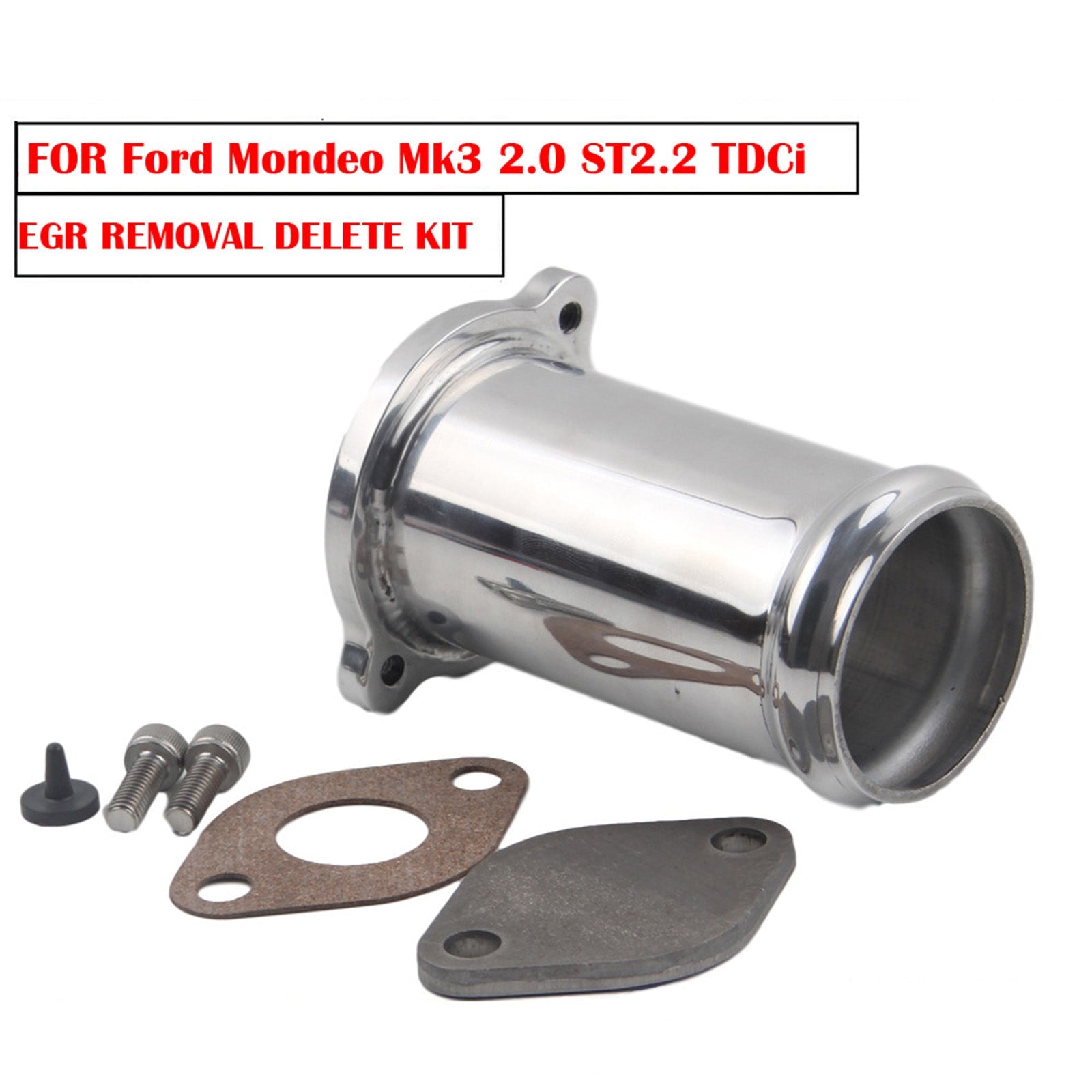 Ford Mondeo/Jaguar X-Type MK3 2.0 ST2.2 TDCI EGR Borttagning Blanking Blank Kit