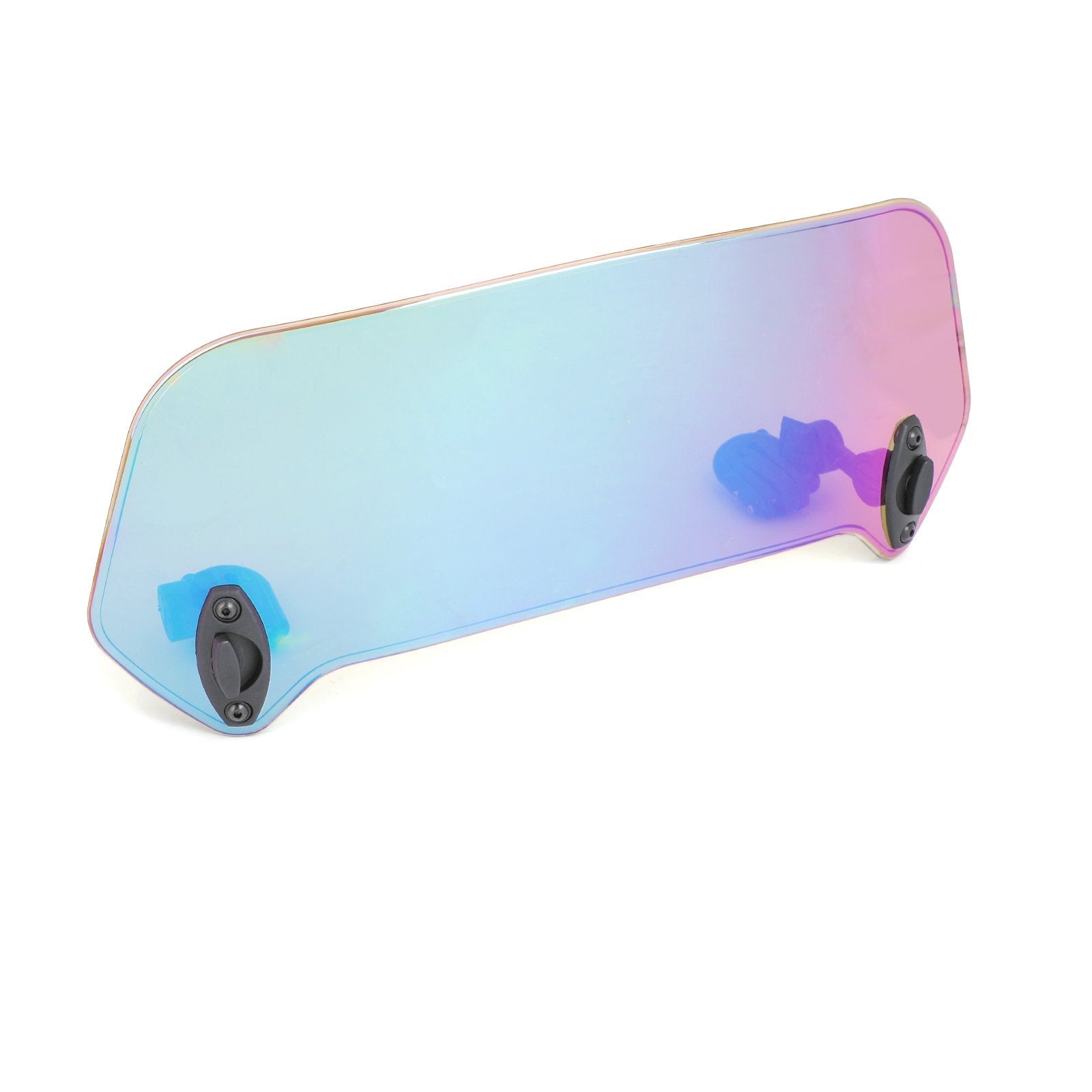 Clip ajustable para motocicleta, alerón de extensión de parabrisas, Deflector de viento genérico