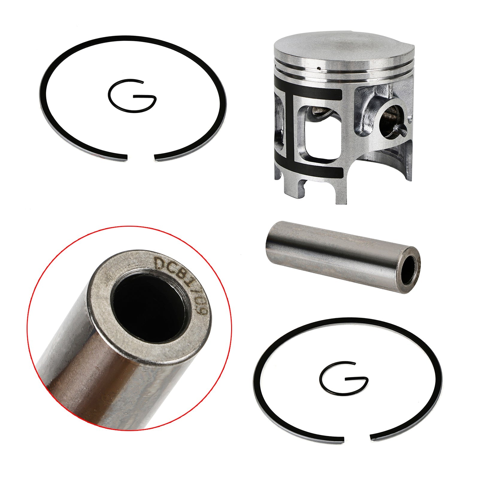 Yamaha Blaster 200 1988-2006 Kit de anel de pistão Pro-X motor std 66mm