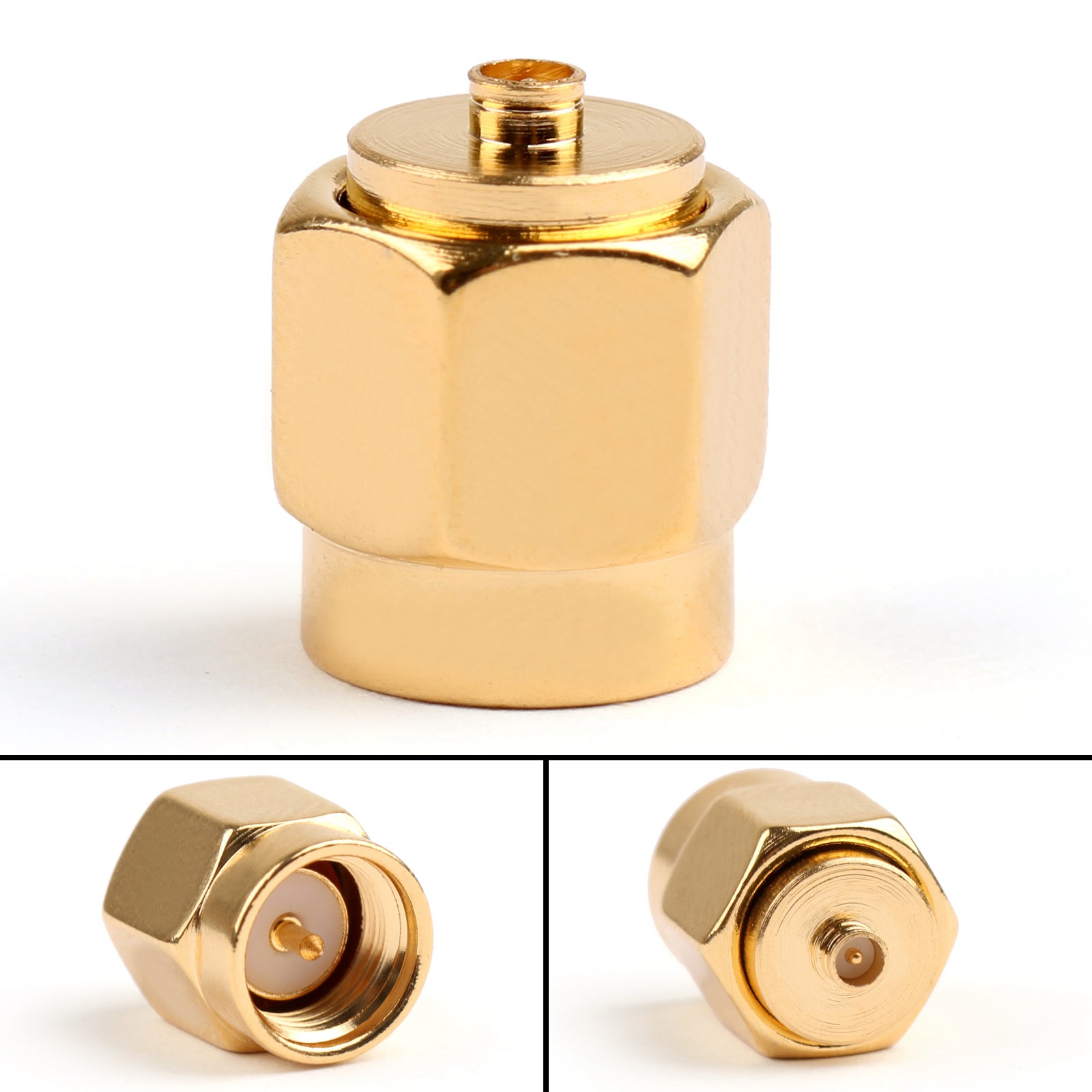 10 pièces SMA mâle vers IPX U.fl Connecteur adaptateur RF droit mâle