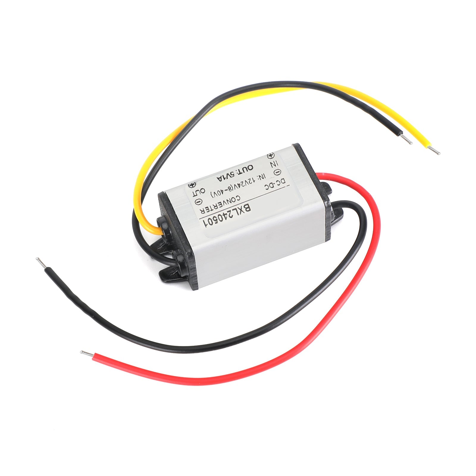 Convertisseur DC/DC étanche 1 ~ 5A, régulateur d'alimentation 12V/24V, abaisseur à 5V