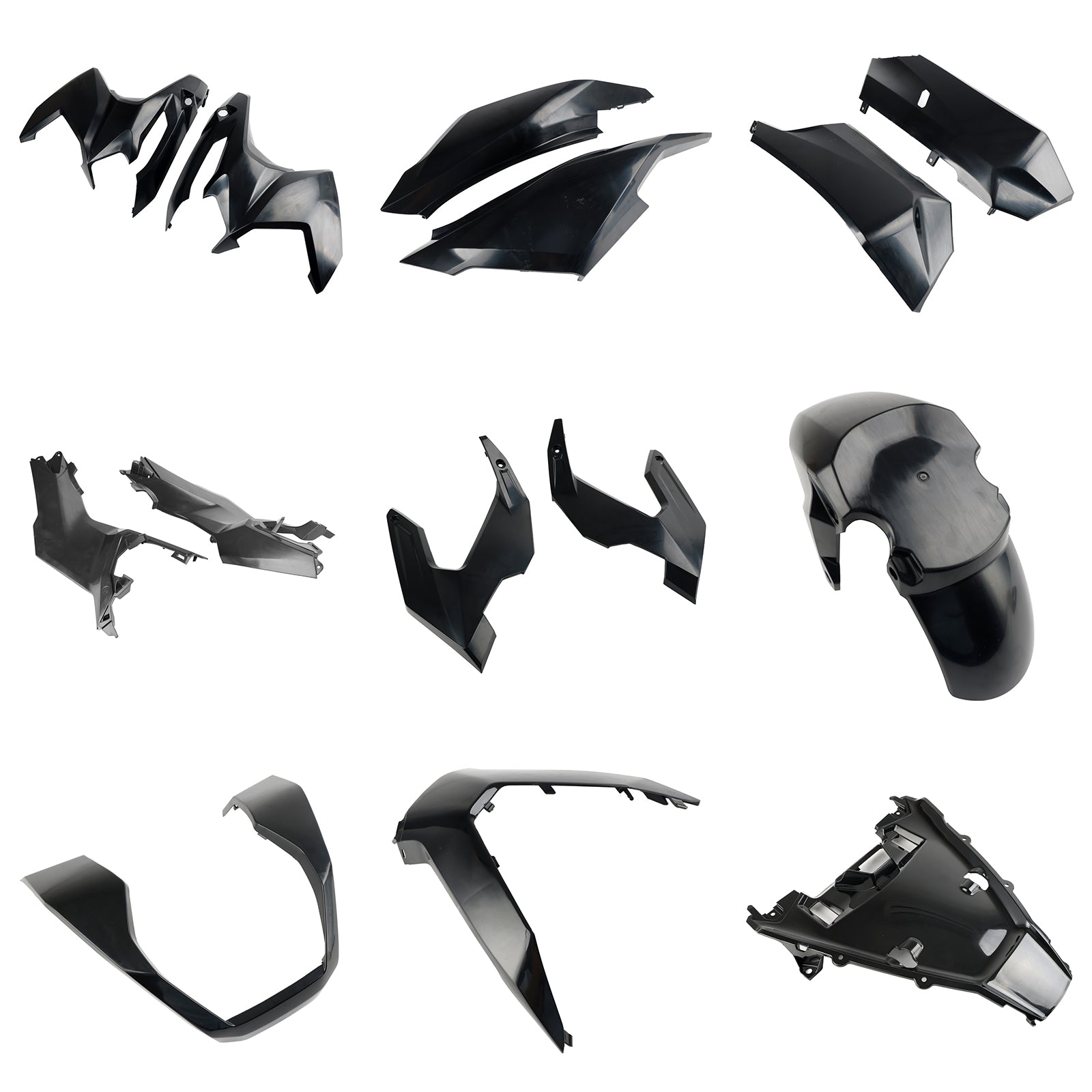 Honda Adv 160 2023 Moldagem de injeção de abdominais a carroceria não pintada