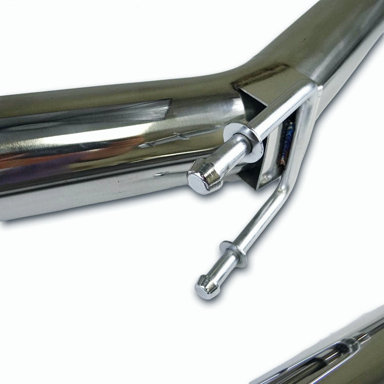 Volkswagen Jetta MK5 2.0L/2.0T I4 DACT 2006-2010 3" Tuyau de descente d'échappement Collecteur d'échappement