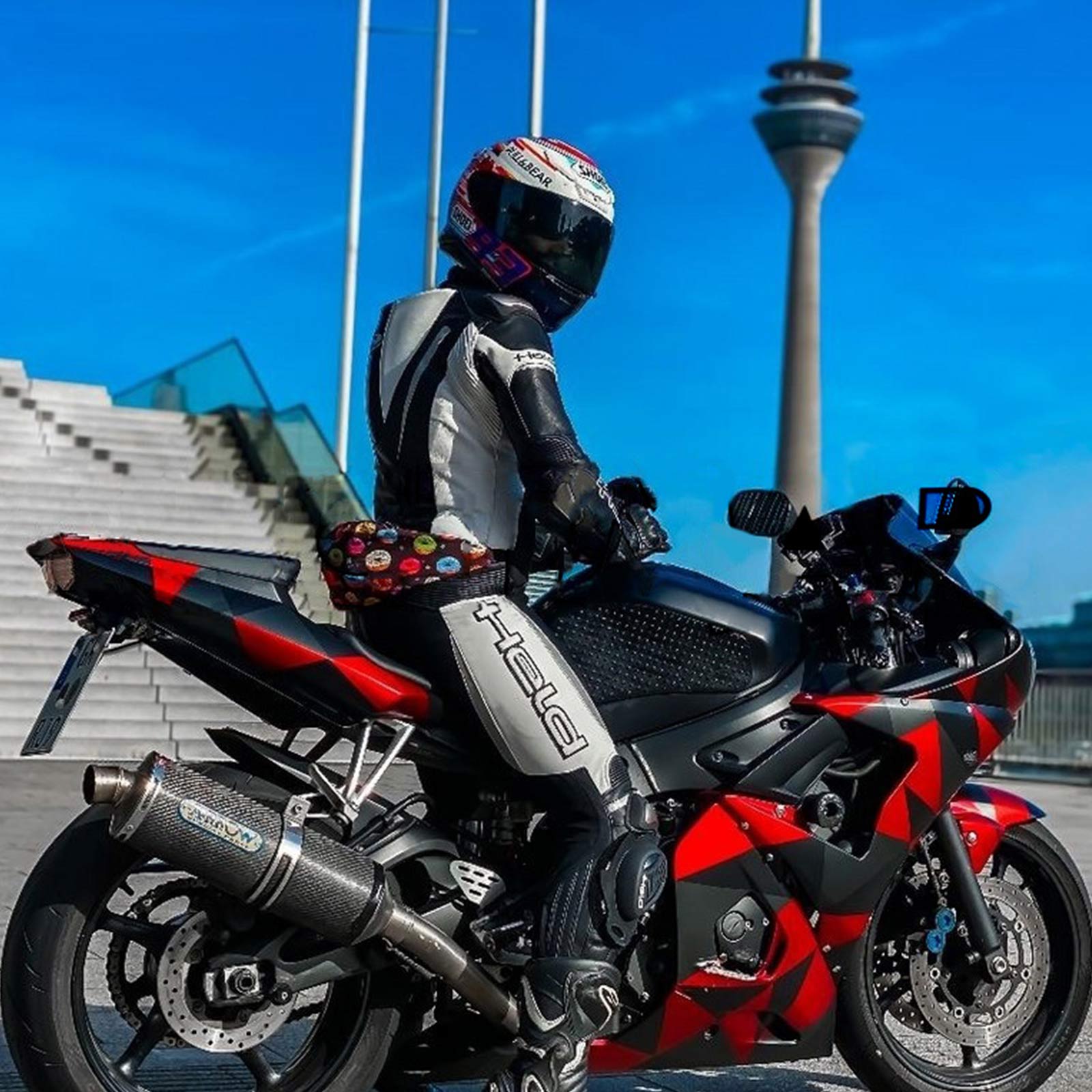 2003-2004 YAMAHA YZF 600 R6 2006-2009 R6S Injection Fairing Kit Bodywork Plastic ABS #157