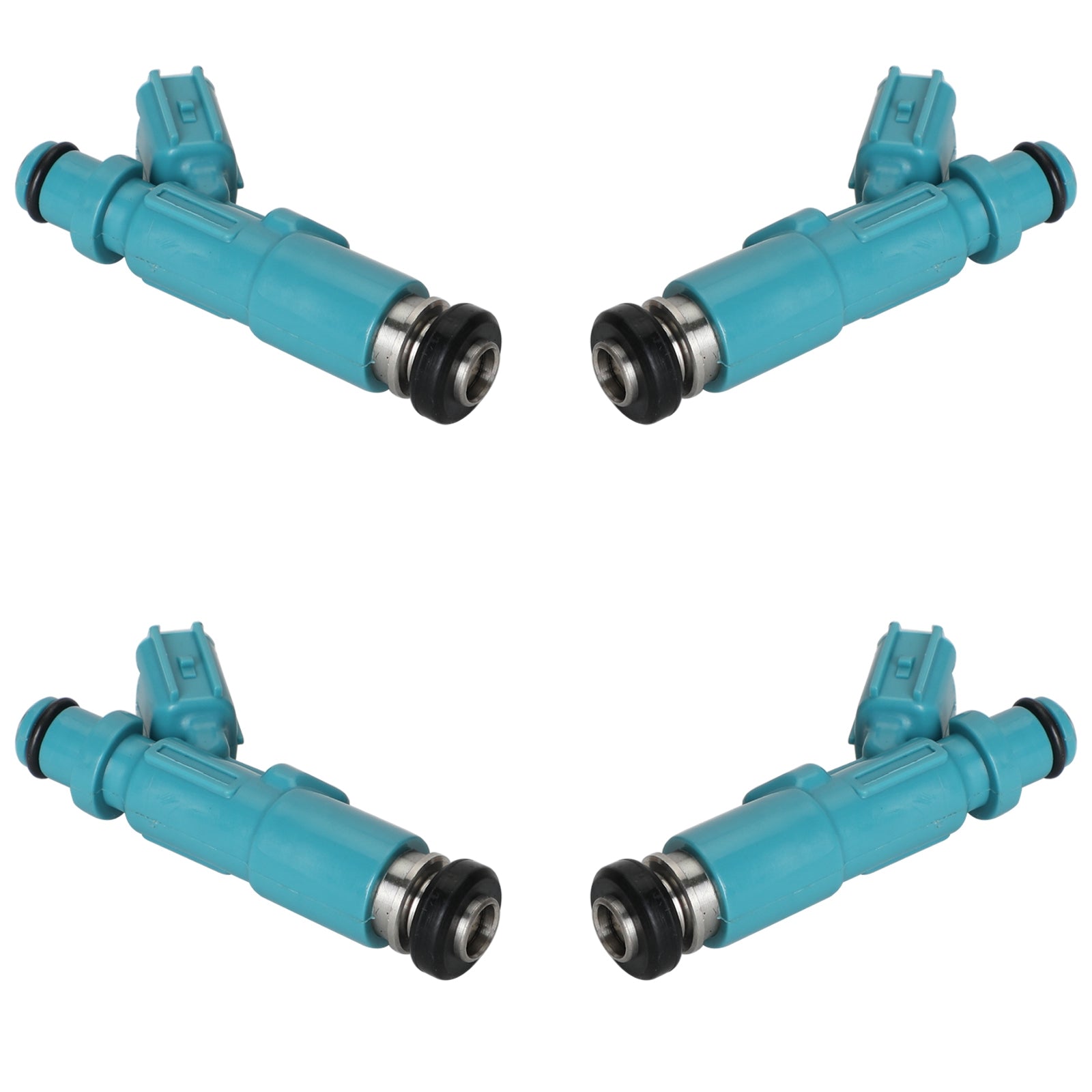 4PCS Fuel Injectors 23250-23020 Fit Toyota Yaris Vitz 1.0L 1.3L 1999-2005