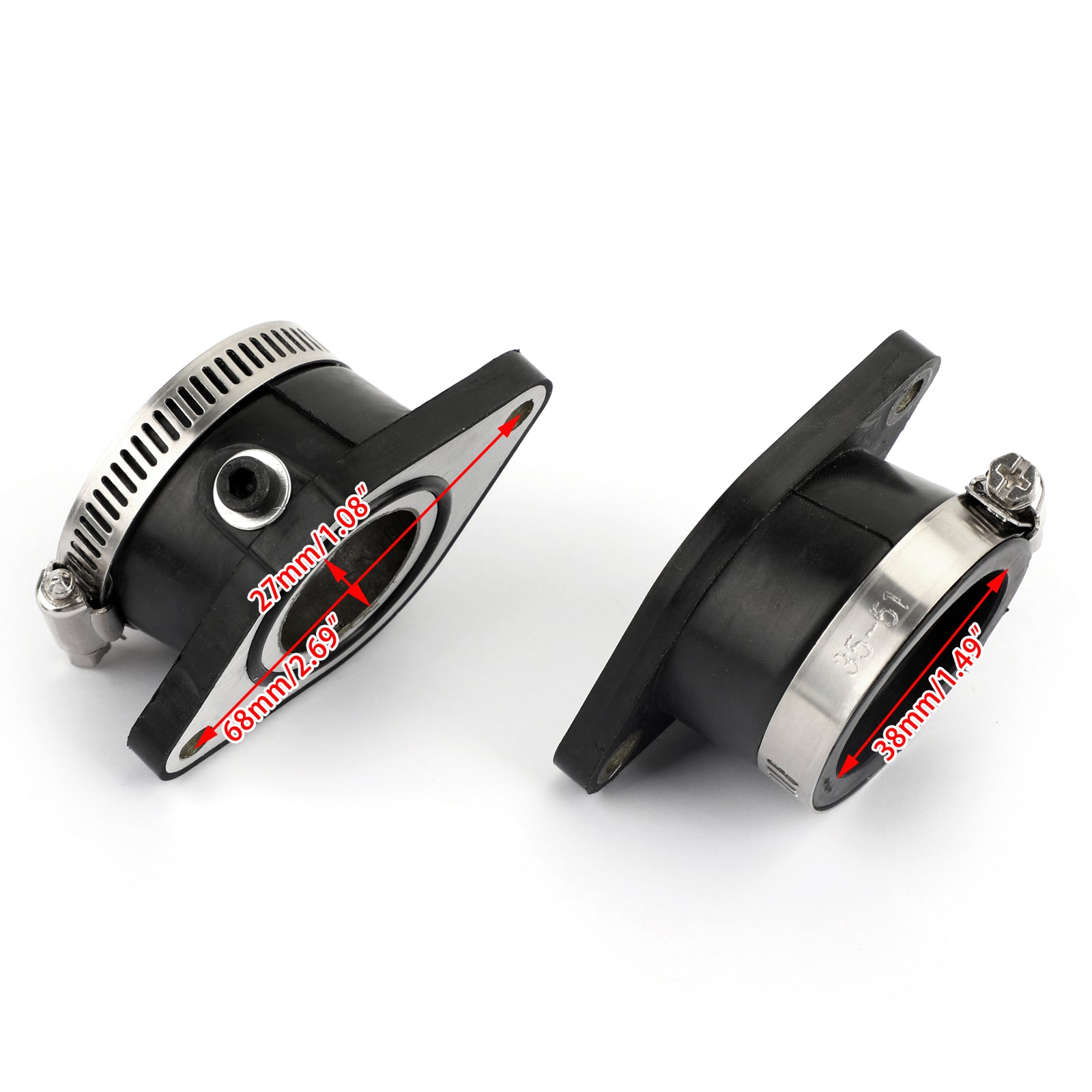 Uppsättning av insolatorstövlar för förgasare för förgasare för Suzuki GS550 GS650 80-83