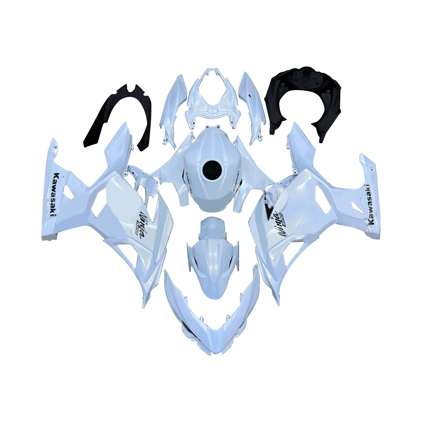 Kit de carénage Kawasaki EX400/Ninja400 2018-2024