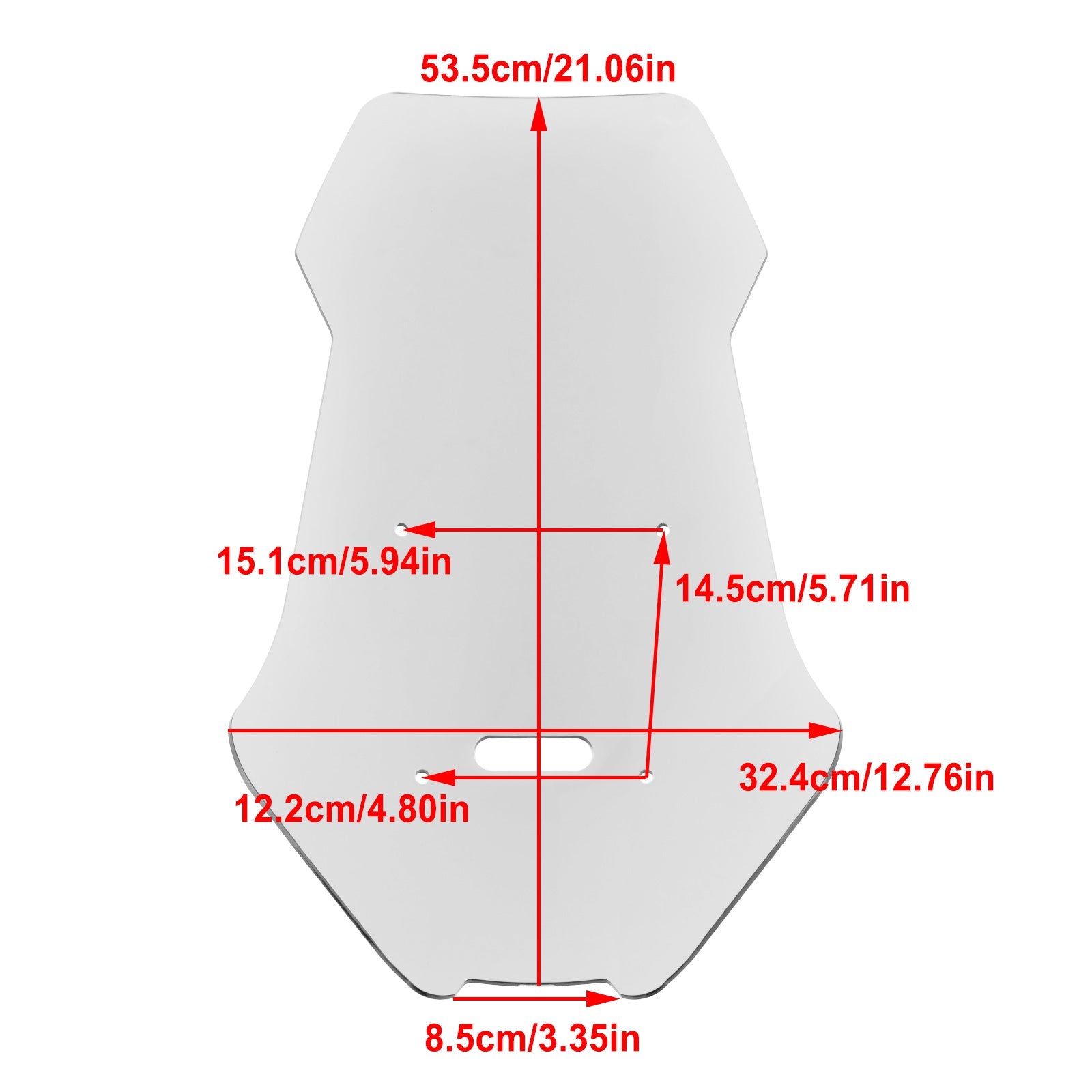 Honda ADV150/ADV160 2019-2023 ABS Motorcycle Brille-Zield