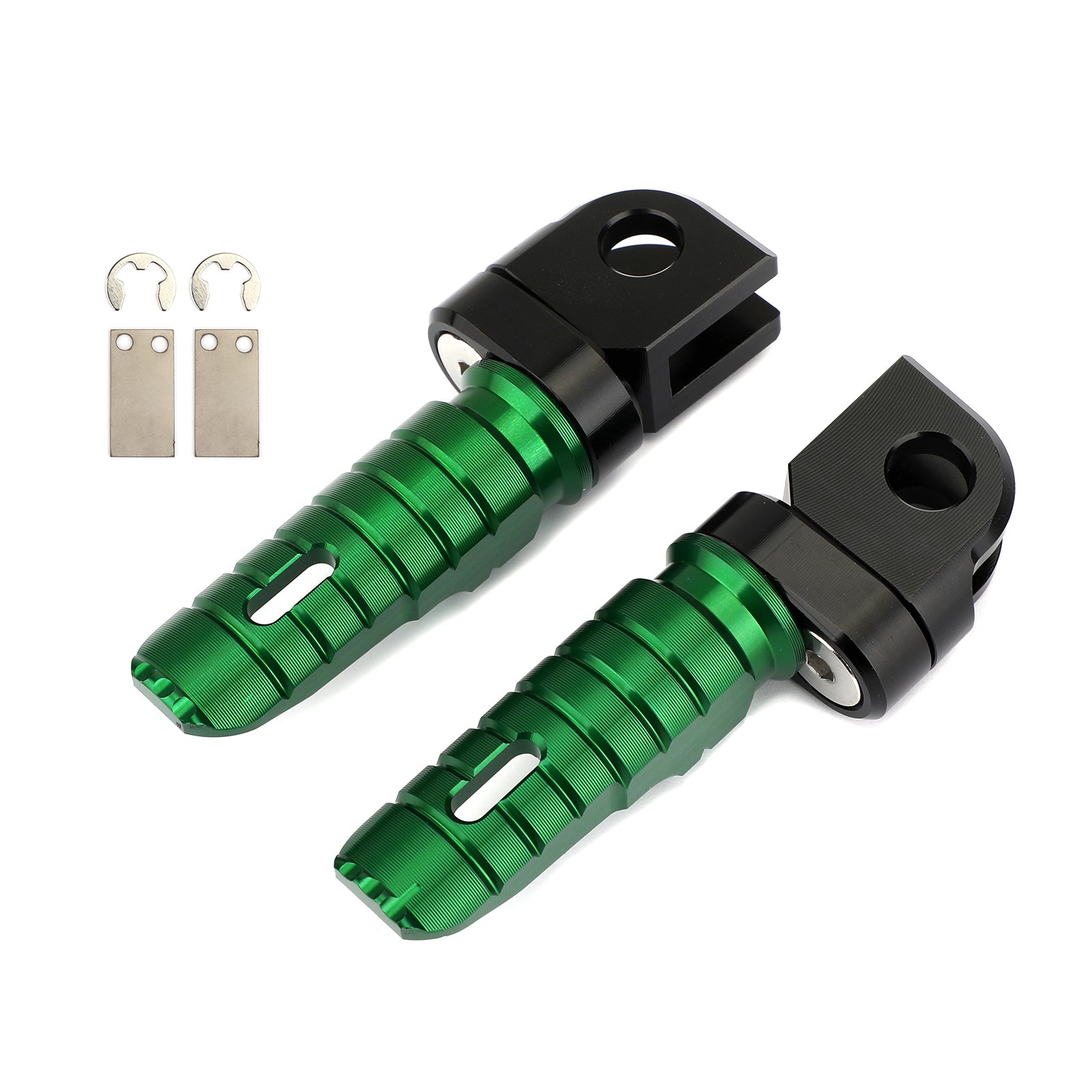 Kawasaki Z300 Z400 Z800 Z650 Z900 Z1000 Ninja 650 Predné nohy Foot Peg Green Generic