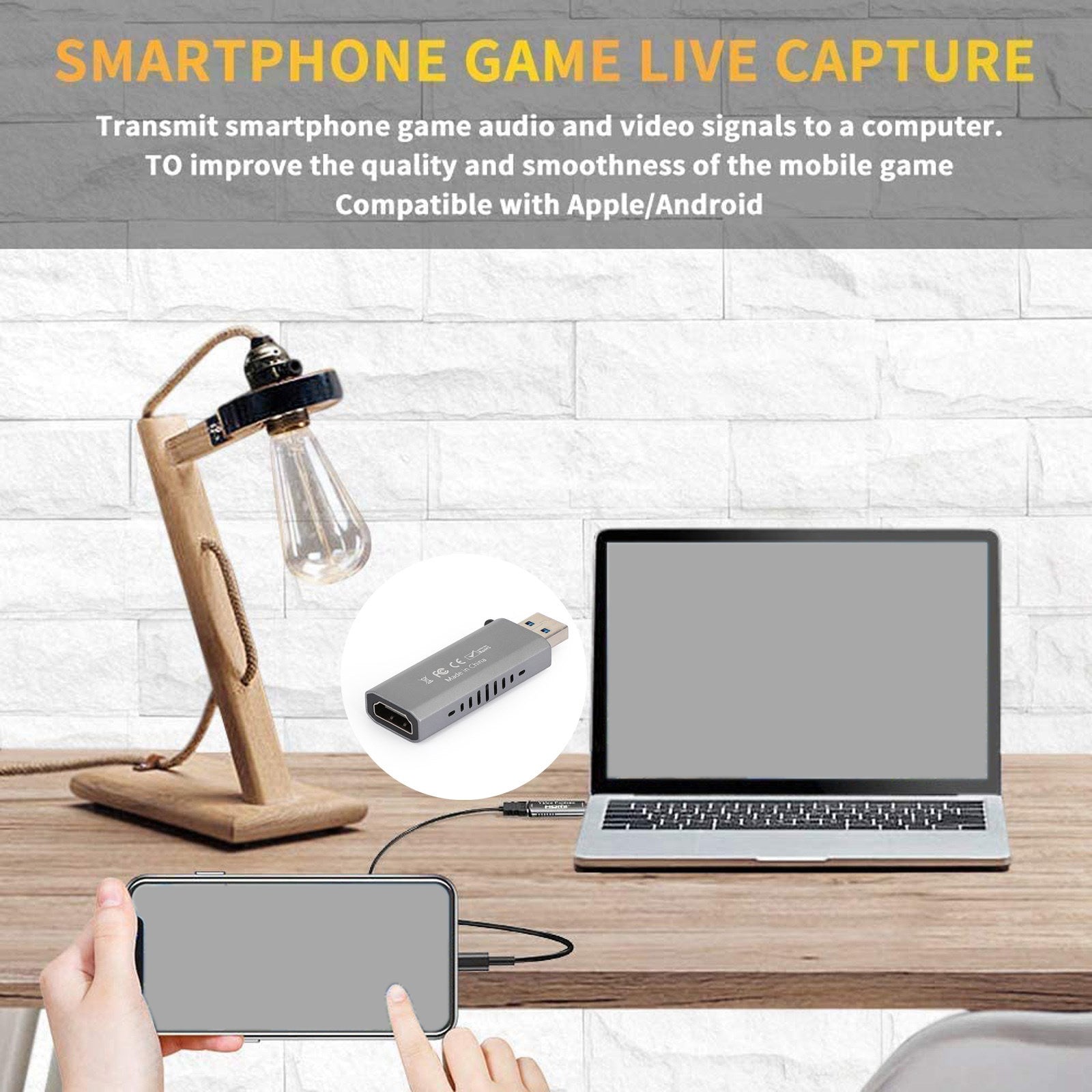 4K 1080p 60fps HD naar USB 3.0 Video Capture Kaartspel Live Recorder Plug-and-Play