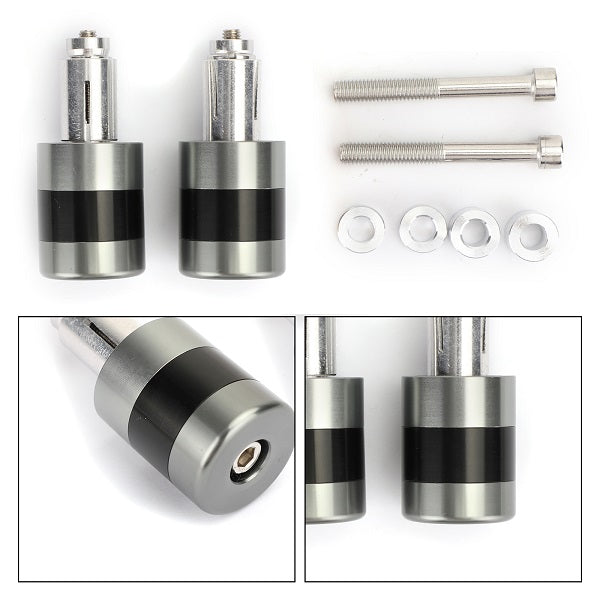 Anti-vibratie 7/8" 22mm Stuur Eindkap M6/M8 Bout Gewicht Schuifregelaar Verlagend Generiek