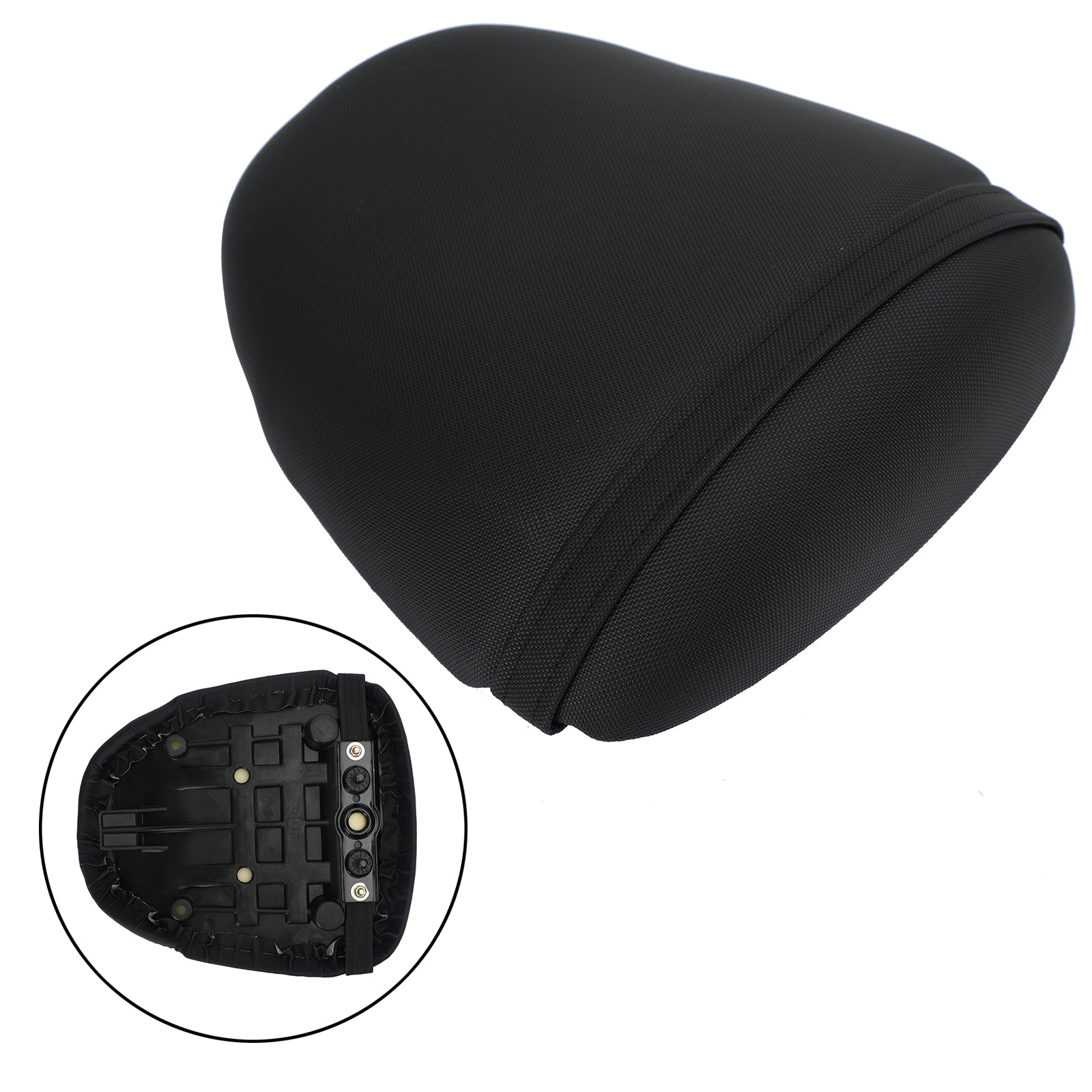 Bakre passagerarsäte svart kudde passform för Suzuki SV400 650 1998-2002 99 00 01