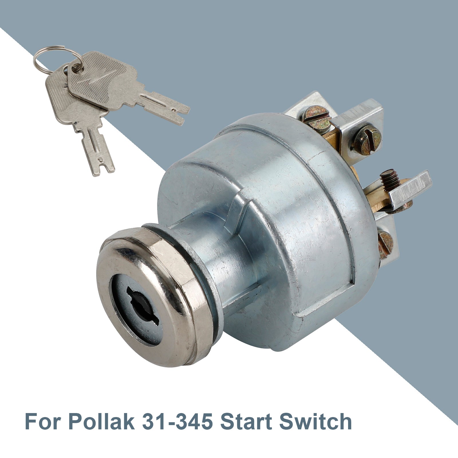 Tändbrytare för Clark Forklift 1723186 2339413 272041 7004210 med 2Keys