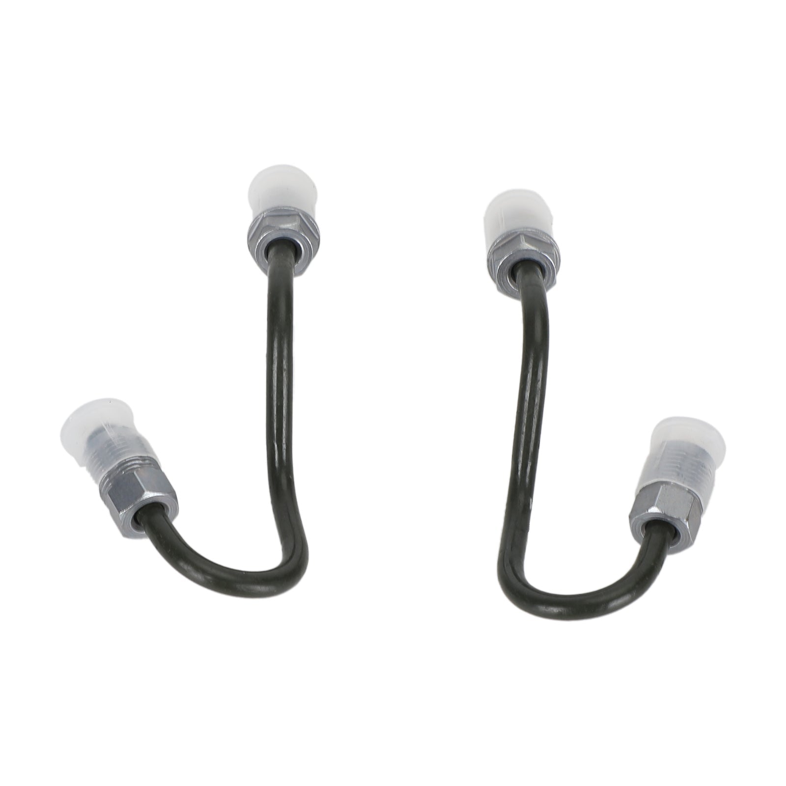 2x bakre bromslinje rörbromsok 1k0611763e/k0611763f för audi säte skoda generisk