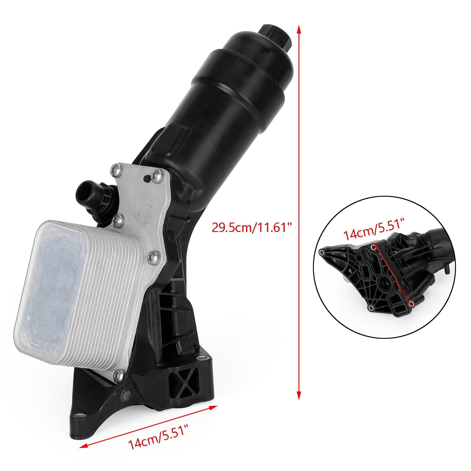 BMW F20 F22 F30 G30 G32 X4 Motoroliekoelerfilterhuis 11428596283