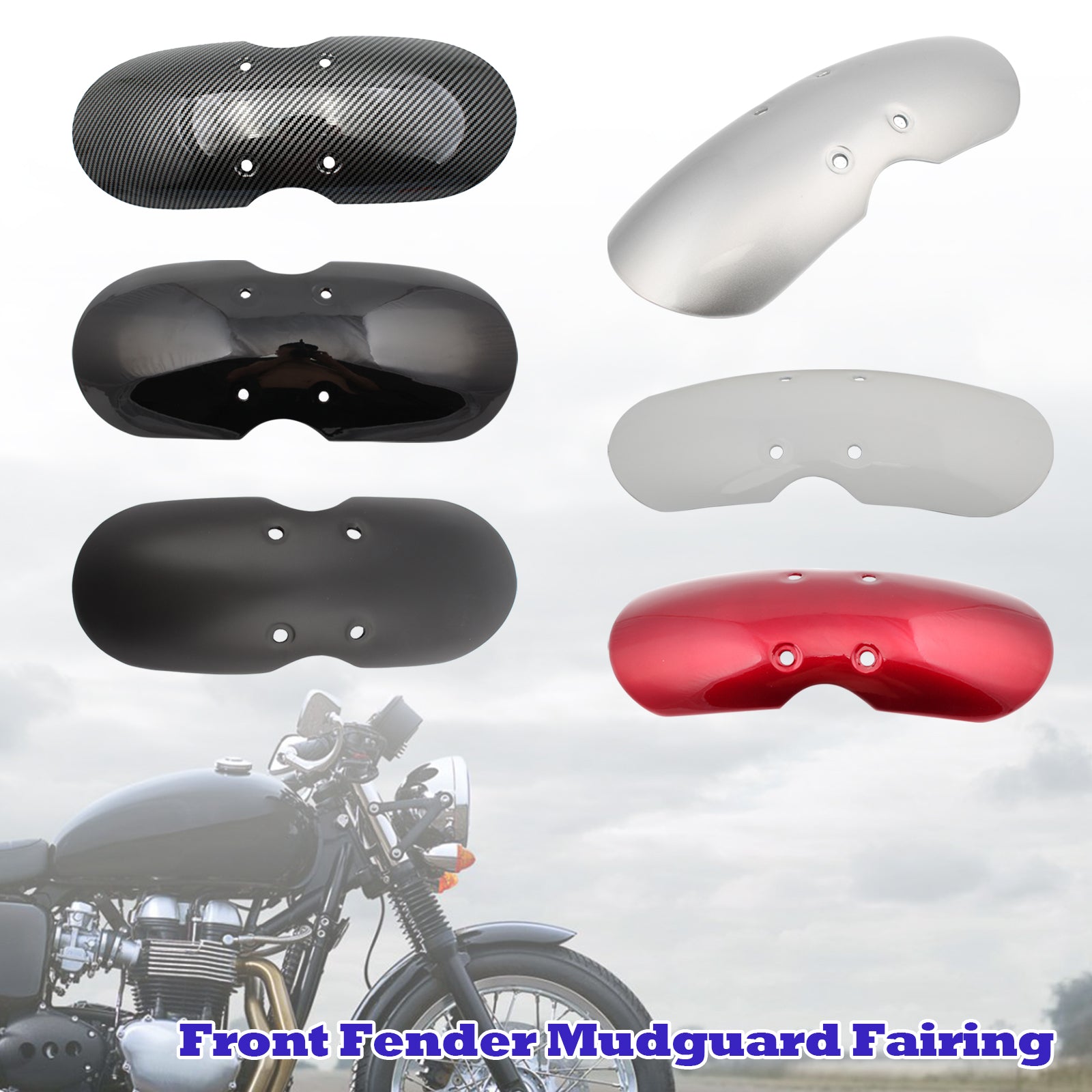 2001-2016 Bonneville T100 Scrambler Thruxton voorspatbordspatbord