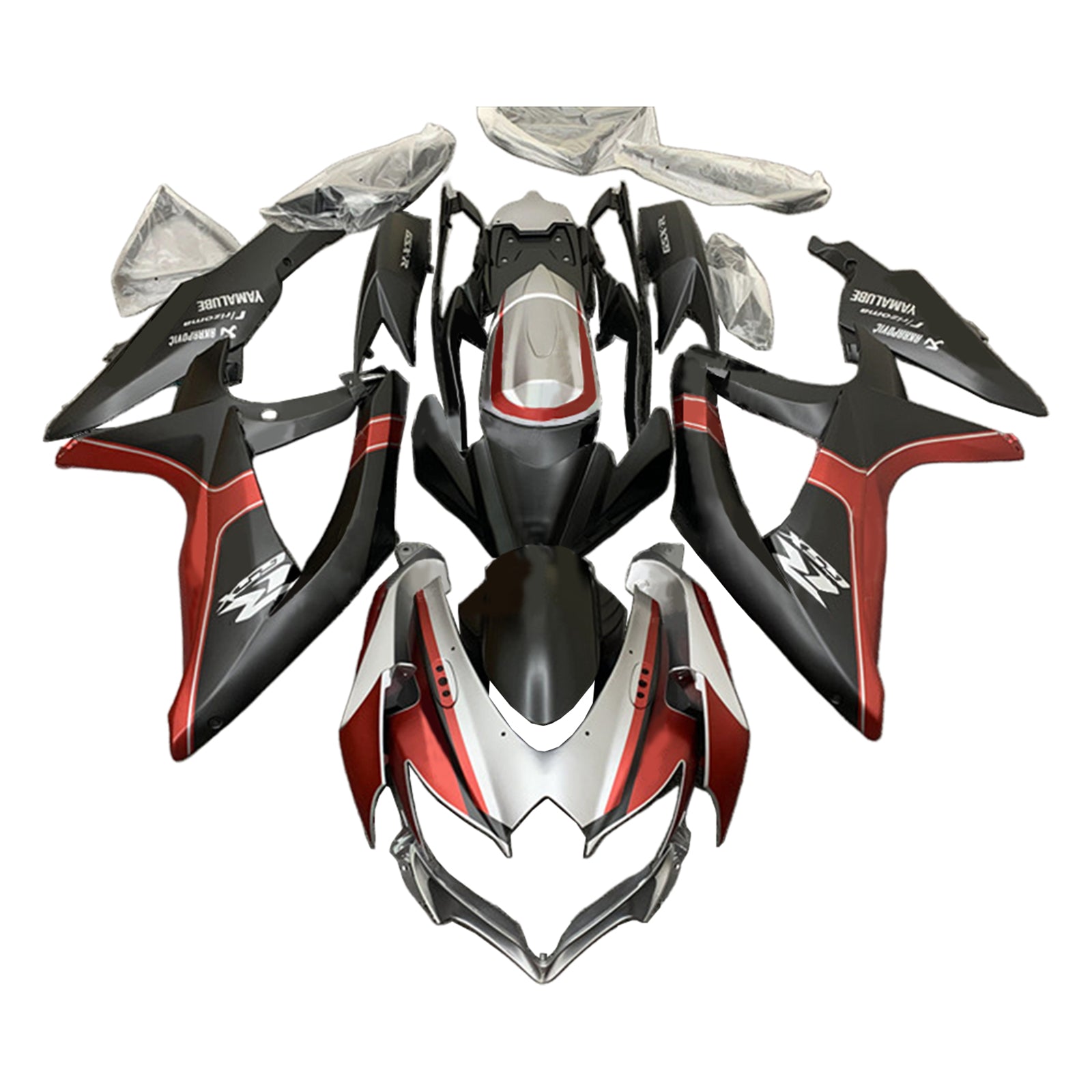 2008-2010 Suzuki GSXR 600/750 K8 Kit de carénage carrosserie plastique ABS