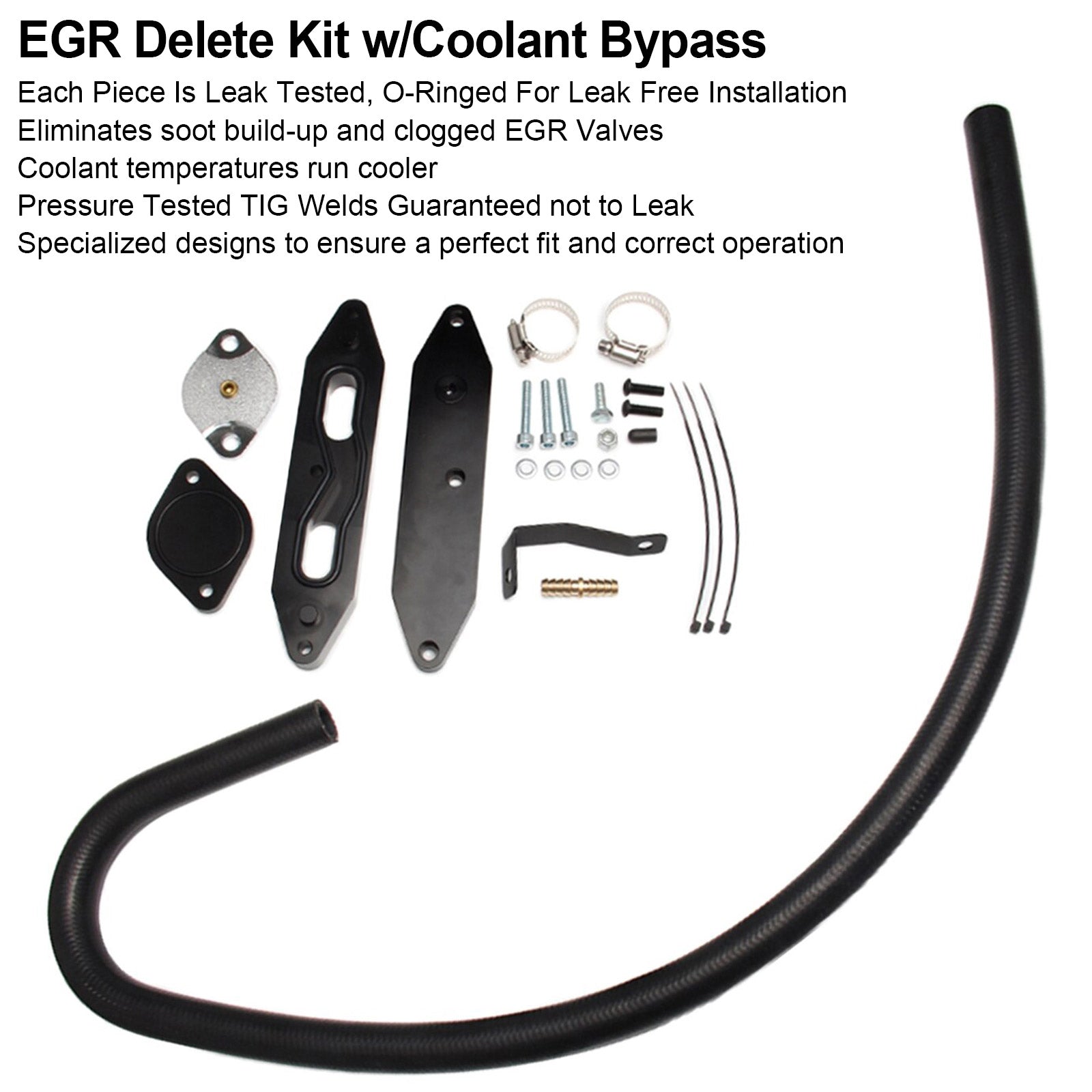 2011-2023 Ford 6.7L PowerStroke Diesel Egr Delete Kit w/Coolant Bypass Generic