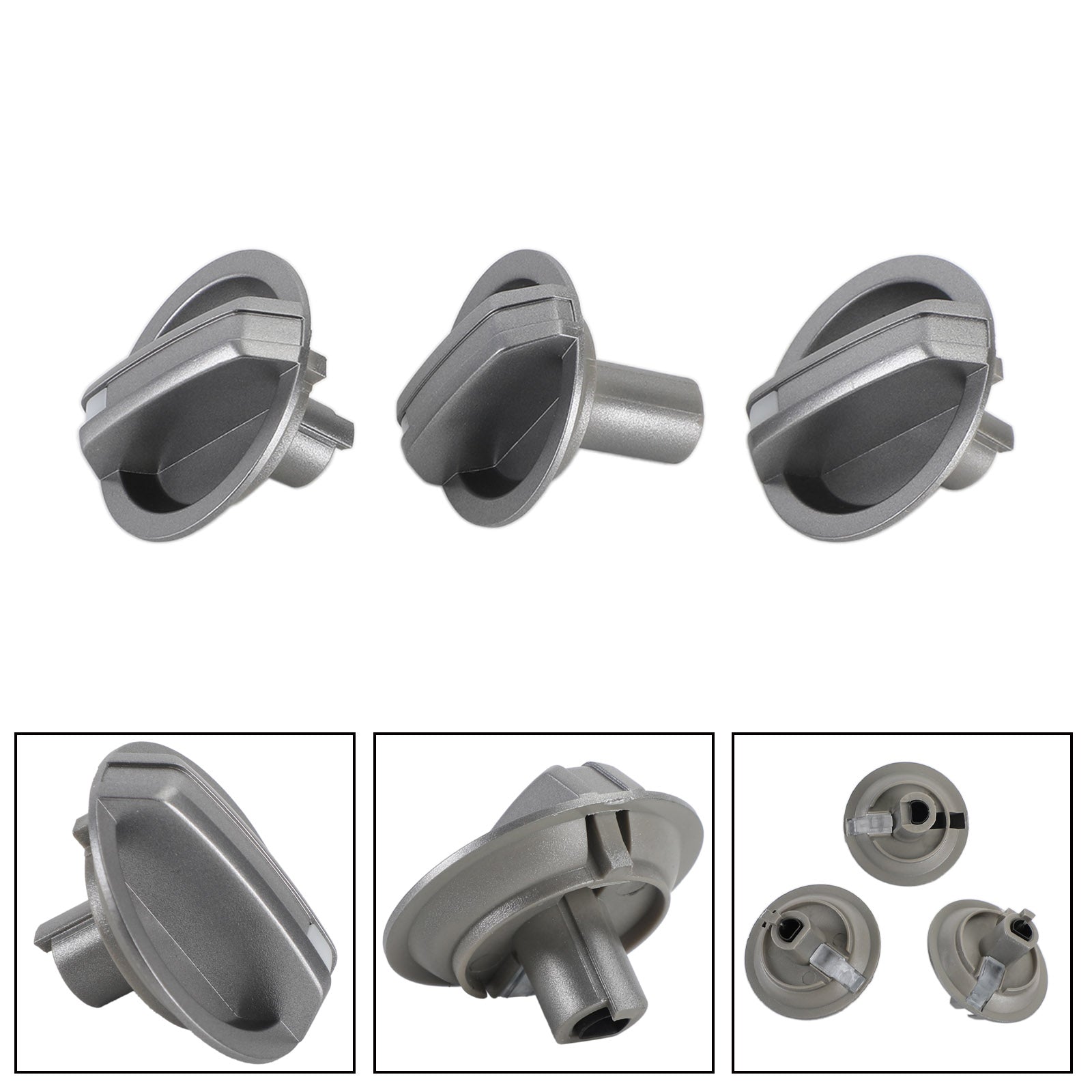 2005-2011 MODLES MAZDA BT50 3PCS A/C VARME VANN Temperaturkontroll Knott UB9B61195 UB9C61195 Generisk