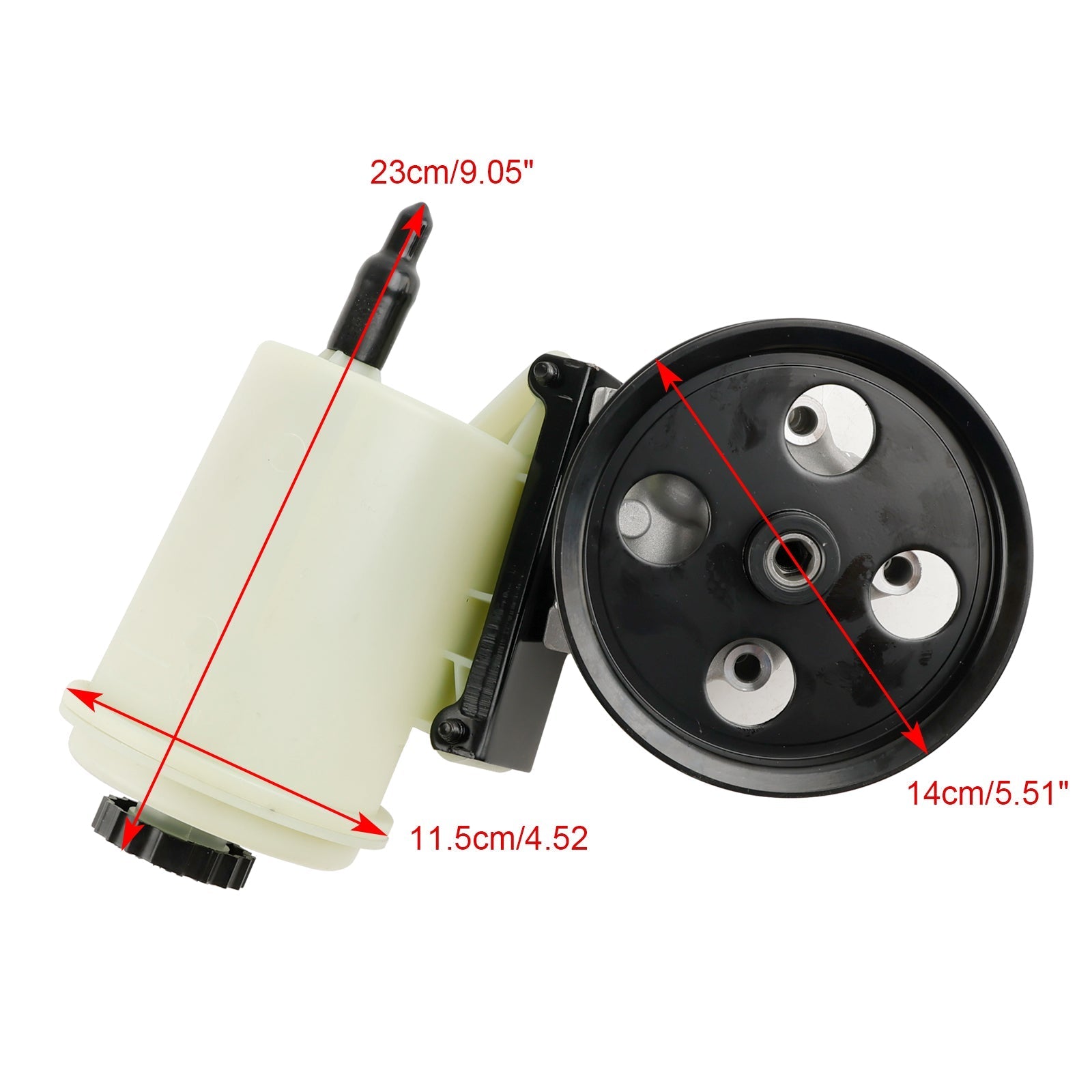 Dodge RAM 1500 2009-2010 Čerpadlo posilňovača riadenia s remenicou & Nádrž 55398903AD