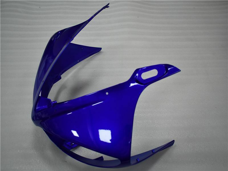 Kit en plastique d'injection de carénage ajusté pour yamaha 2003 2004 yzf r6 bleu blanc générique