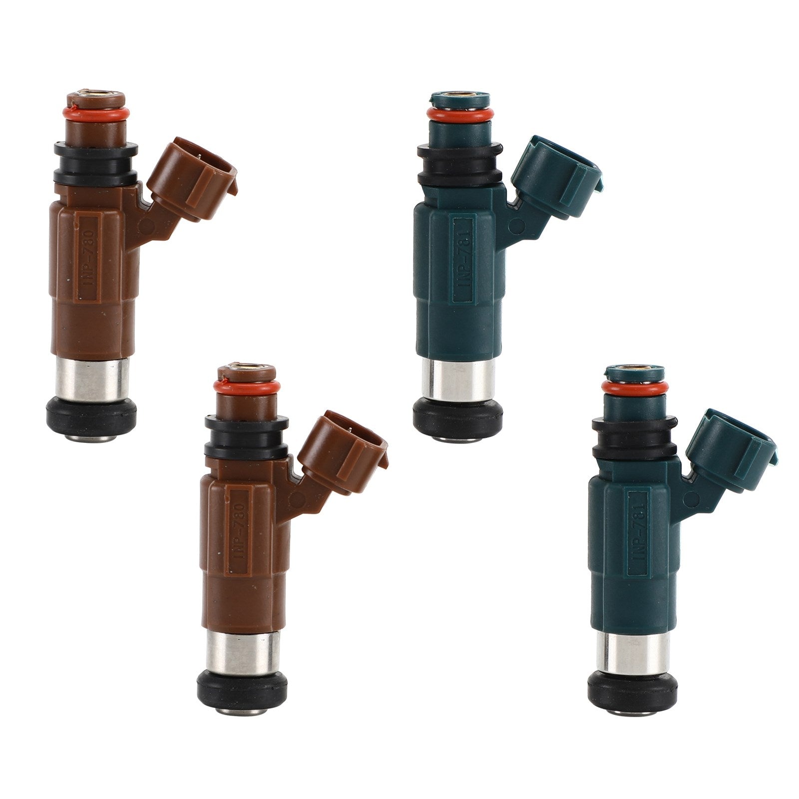 4 inyectores de combustible INP780 & INP781 compatible con Mazda Protege 1.8/2.0L 1999-2002 842-12285