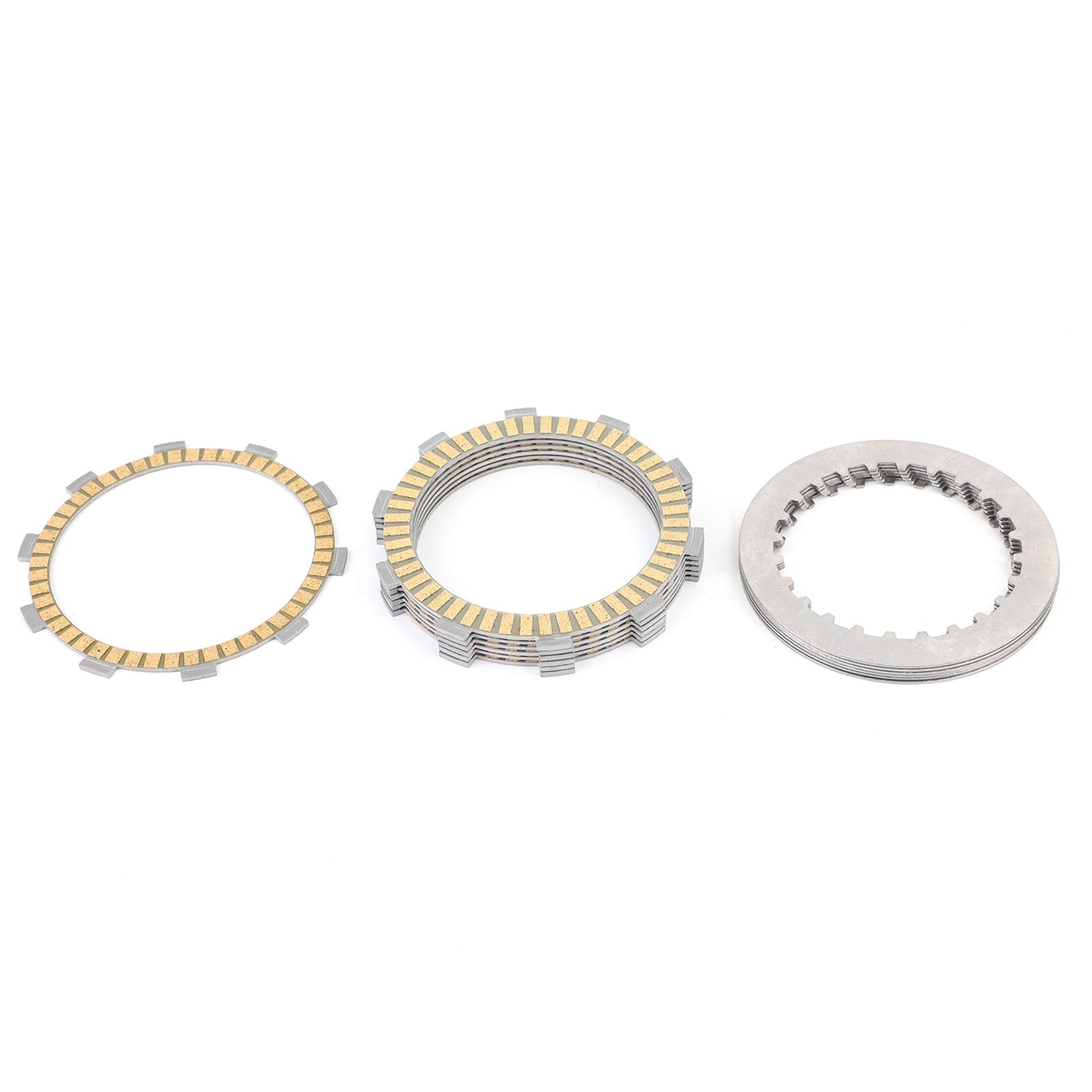Kopplingssats stål & Friktionsplattor för Honda CRM250 CB400 CL400 XR400 1994-2008 Generisk