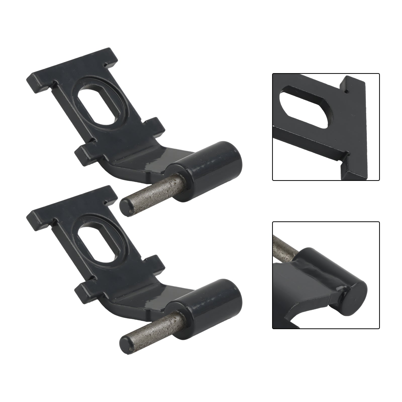 2PCS 7193725 CAB Door Hinge for Bobcat T450 T550 T590 T595 T630 T650 T740 T750