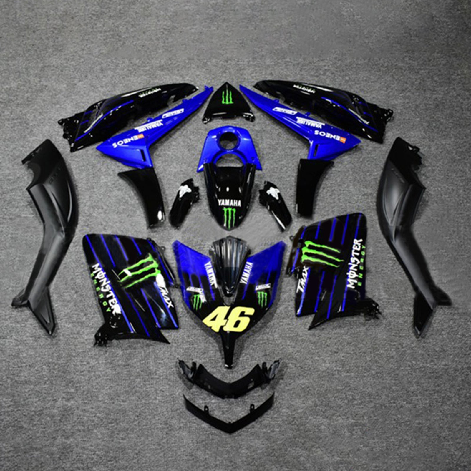 Kit de carénage Yamaha T-Max TMAX530 2015-2016 Carrosserie ABS