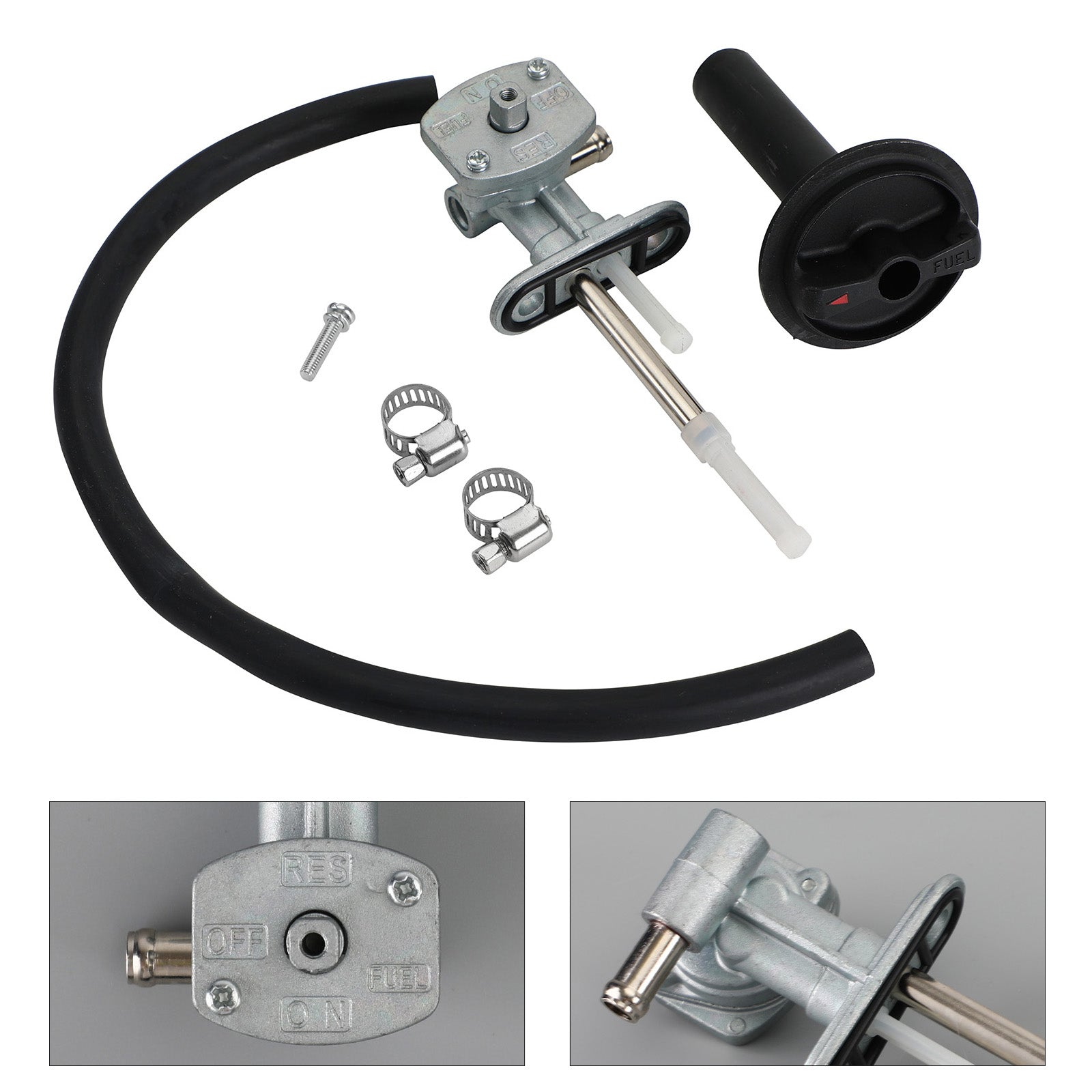 Brandstofklep Petcock & Hendel voor Yamaha Kodiak YFM400FA YFM450FA 4x4 2000-2006